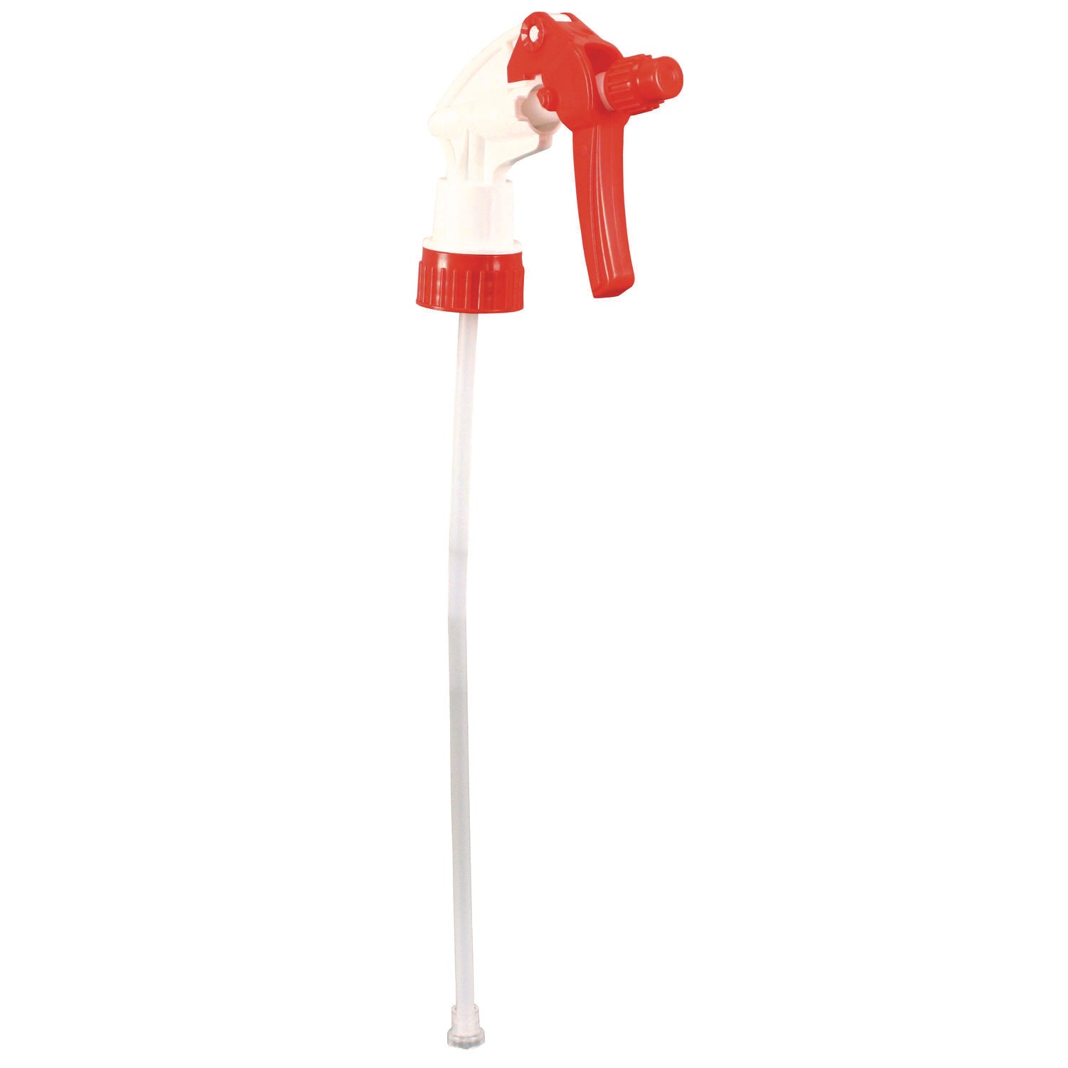 Impact® General Purpose Trigger Sprayer, 9.88" Tube, Fits 32 Oz Bottles, Red/white, 24/carton