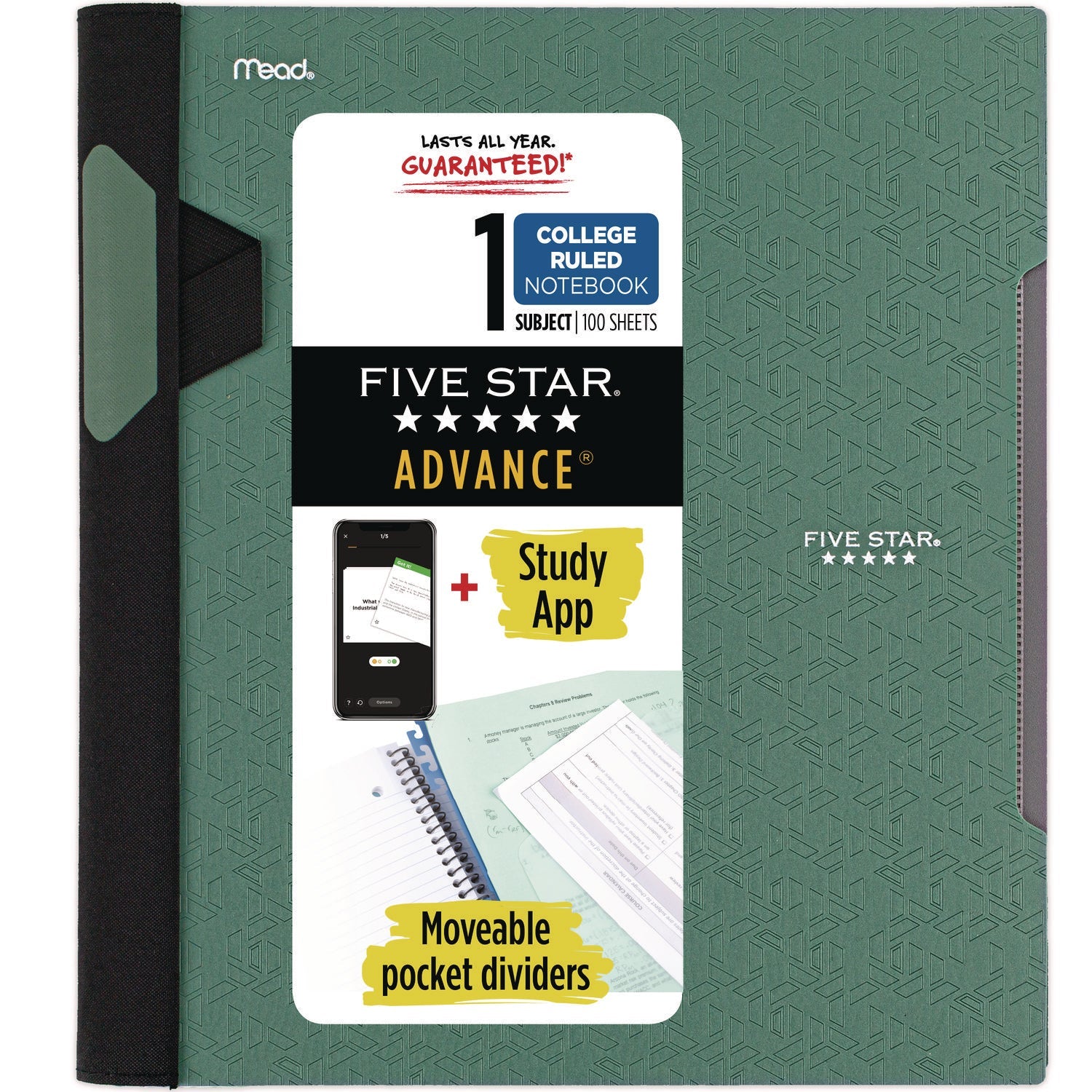 Advance Wirebound Notebook | 1-Subject, 100 Sheets