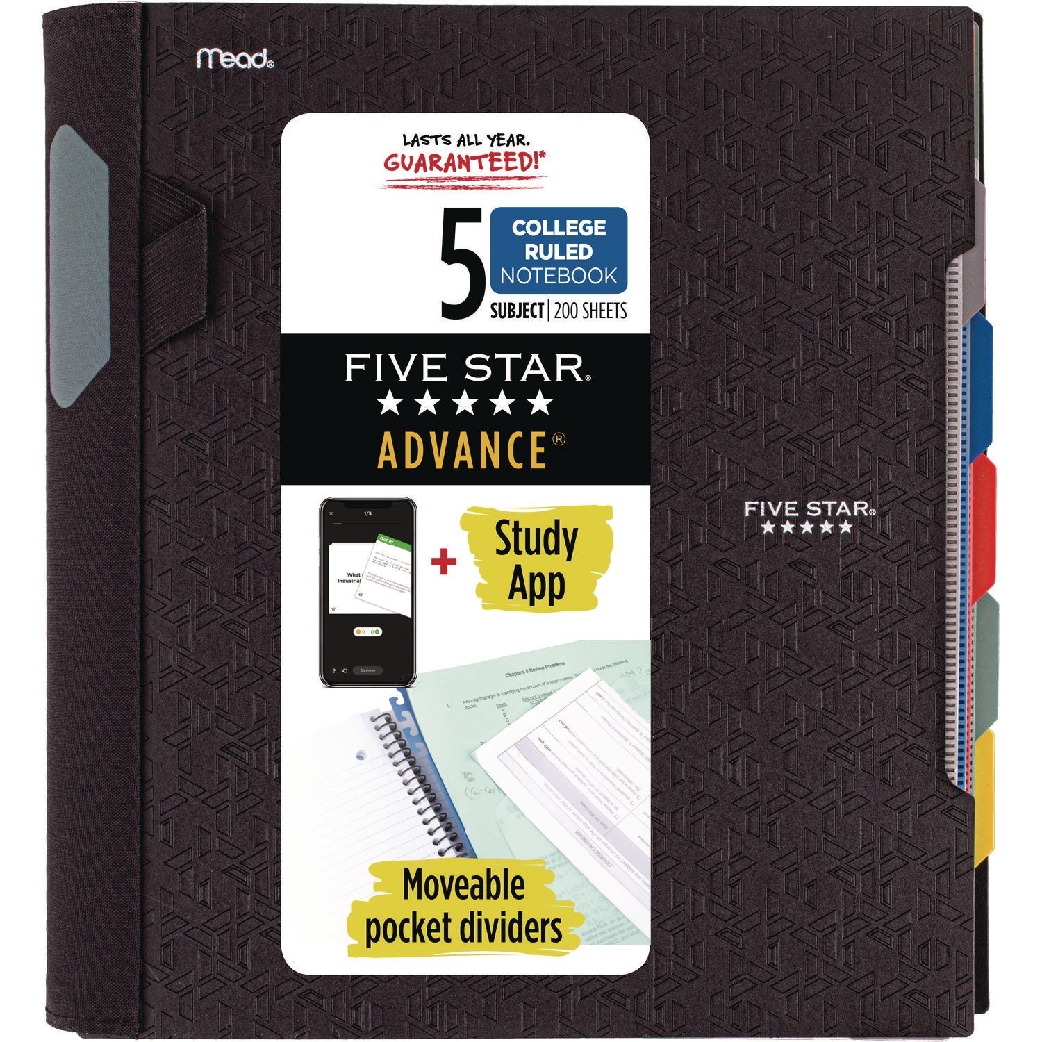 Advance Wirebound Notebook | Five Star®, 5-Subject