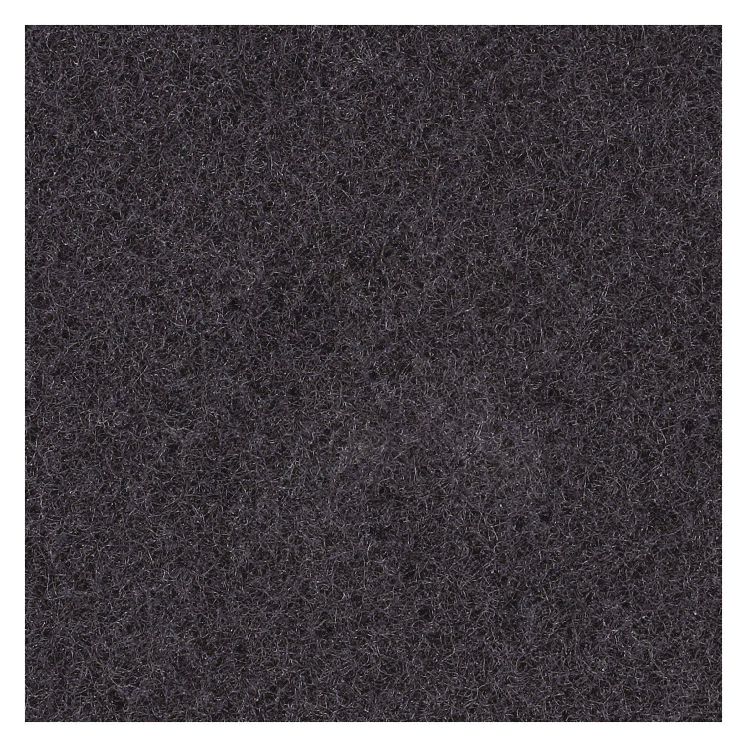 Boardwalk® Stripping Floor Pads, 21" Diameter, Black, 5/carton