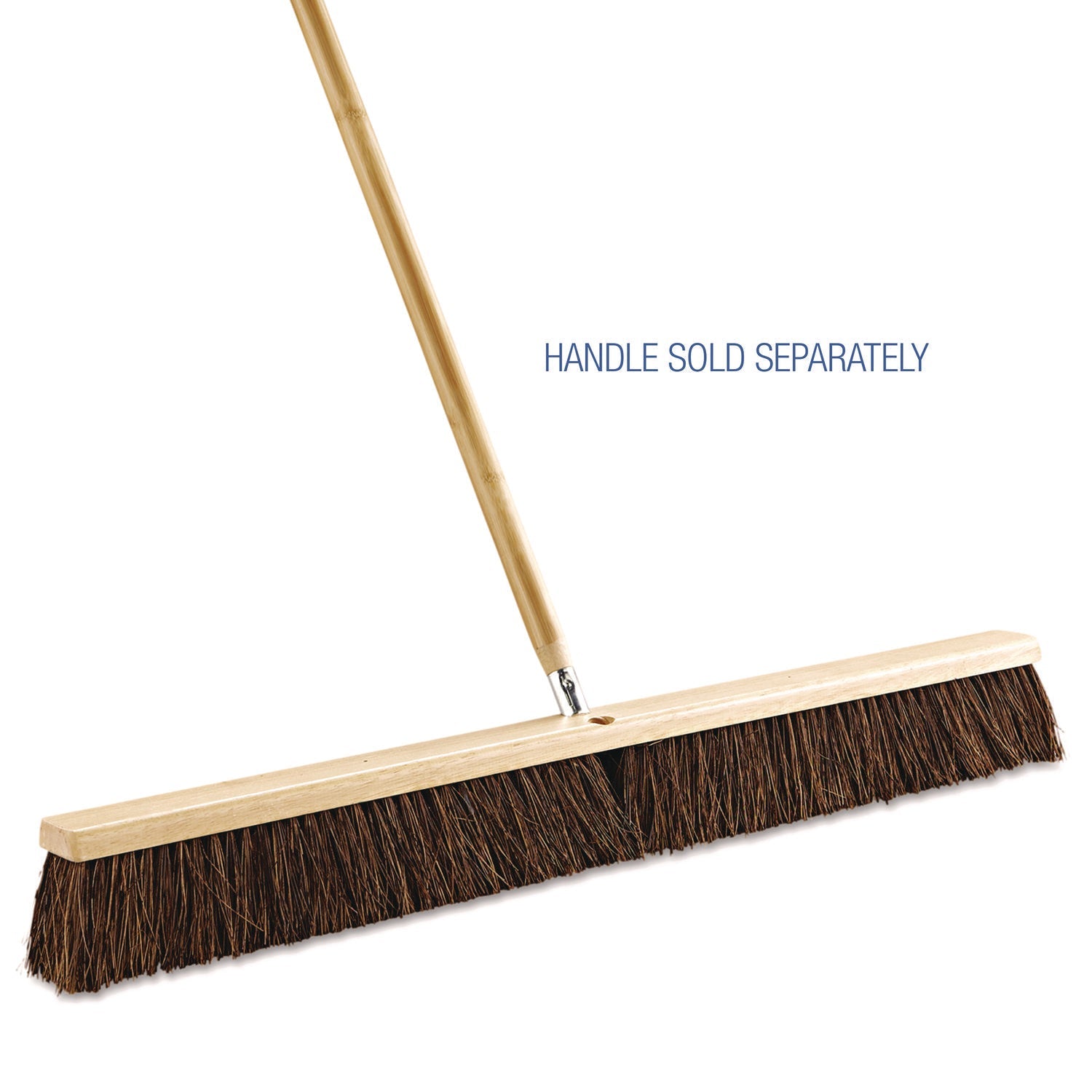 Boardwalk® Floor Brush Head, 3.25" Brown Palmyra Fiber Bristles, 36" Brush - Bloom Skins