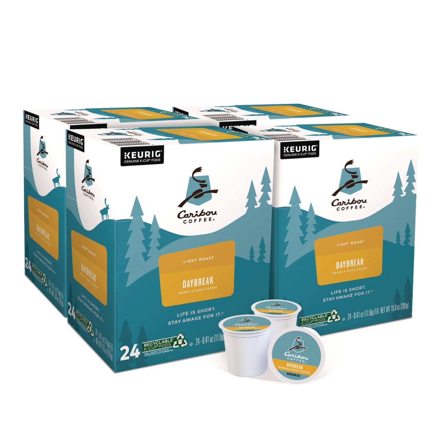 Caribou Daybreak Morning Blend K-Cups | 96-Count