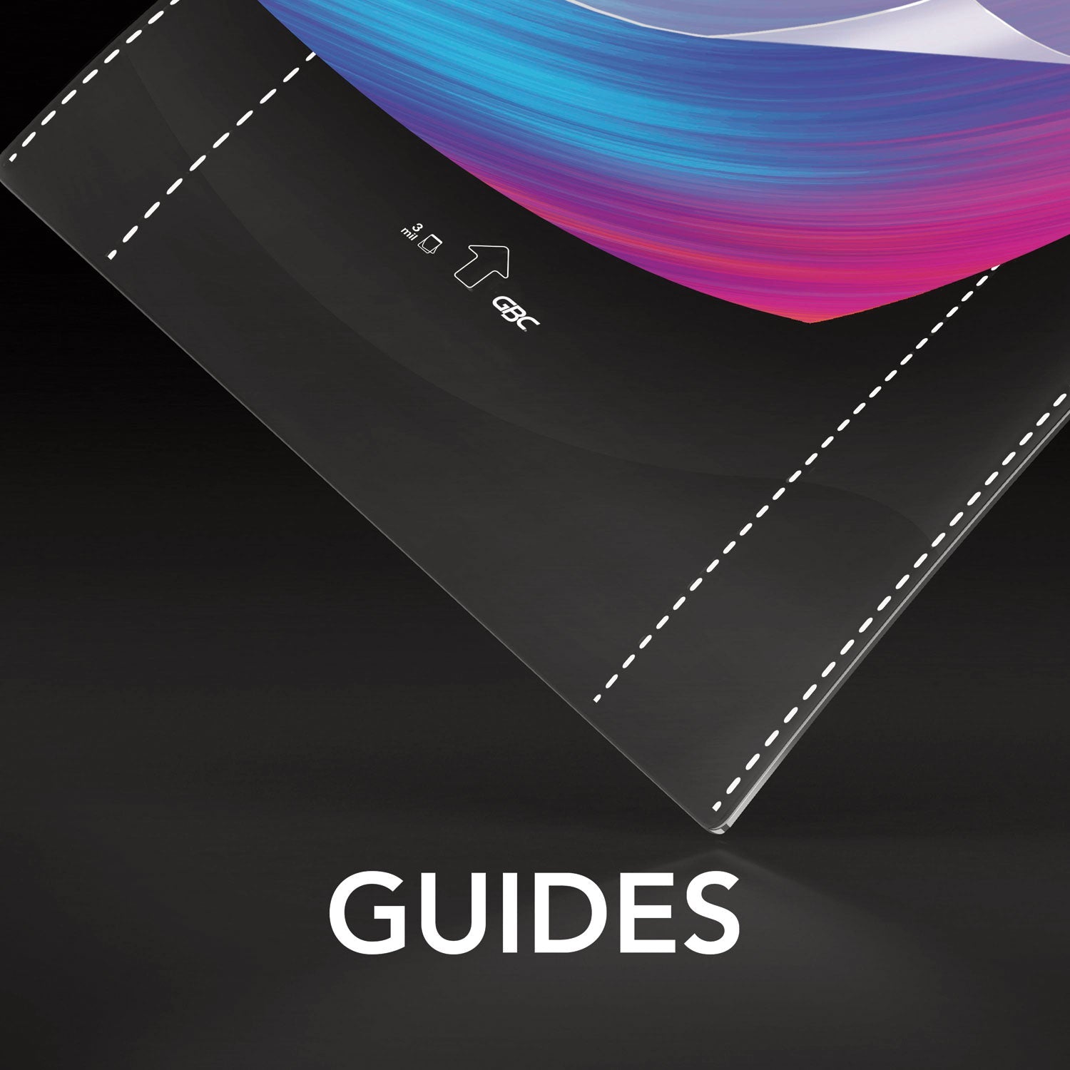 GBC® Ezuse Thermal Laminating Pouches, 3 Mil, 9" X 11.5", Gloss Clear, 100/box