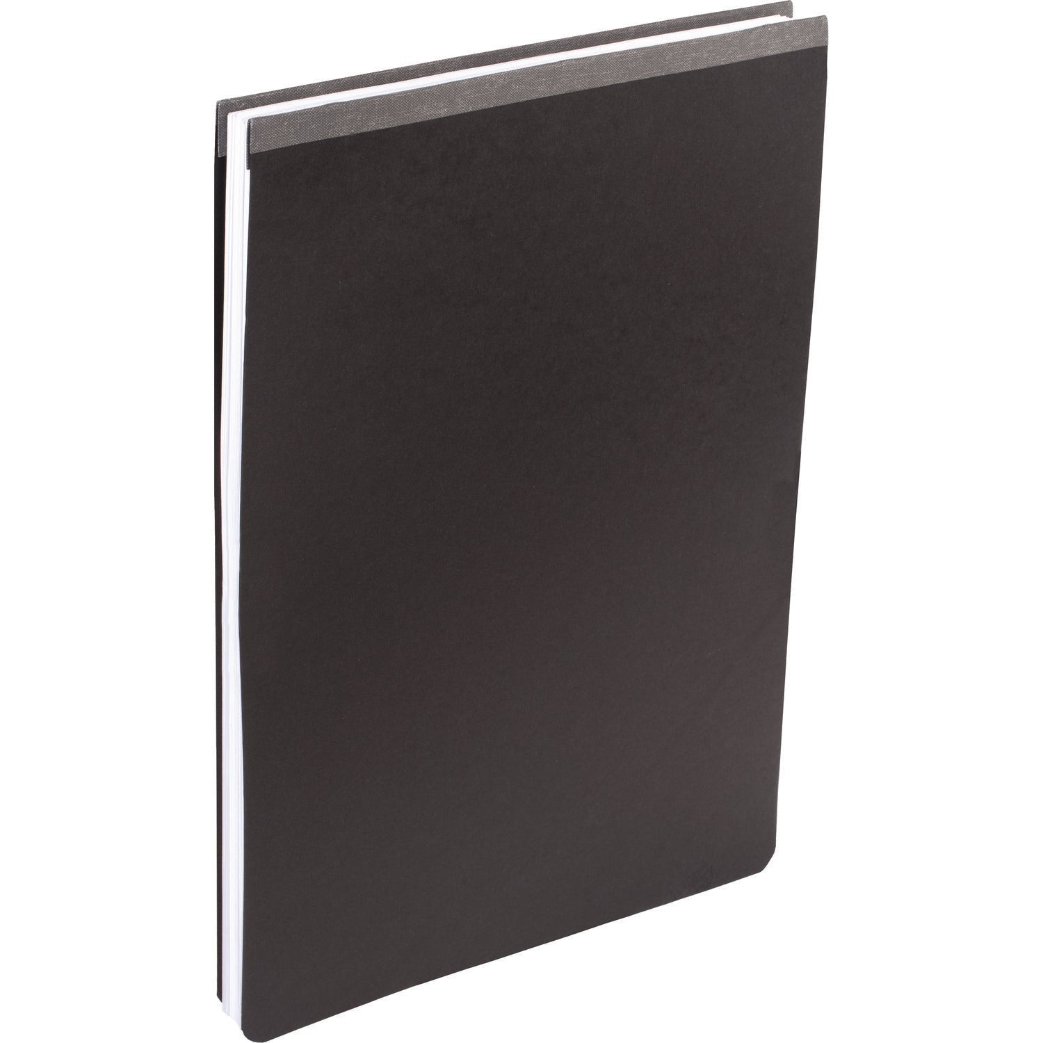 ACCO Pressboard Report Cover with Tyvek Reinforced Hinge, Two-Piece Prong Fastener, 3" Capacity, 11 x 17,  Black/Black