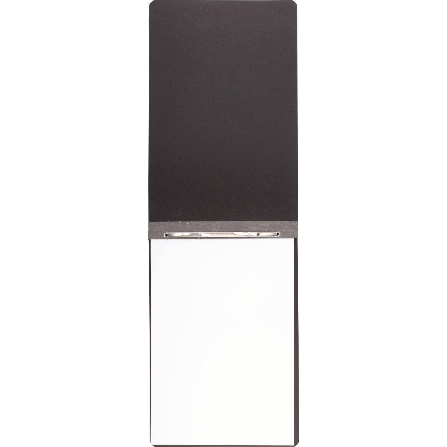 ACCO Pressboard Report Cover with Tyvek Reinforced Hinge, Two-Piece Prong Fastener, 3" Capacity, 11 x 17,  Black/Black