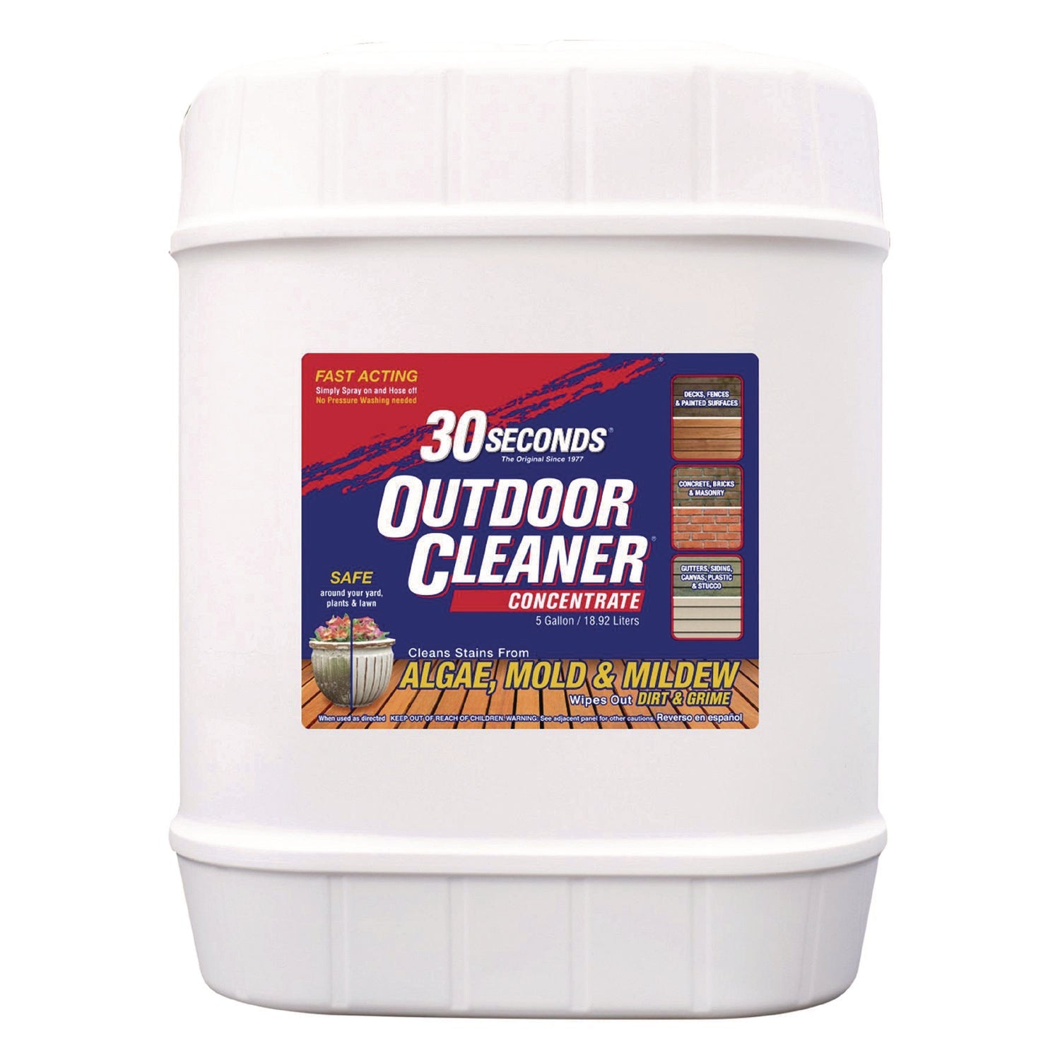 WEIMAN® 30 Second Outdoor Cleaner, Clean Scent, 1 gal Bottle
