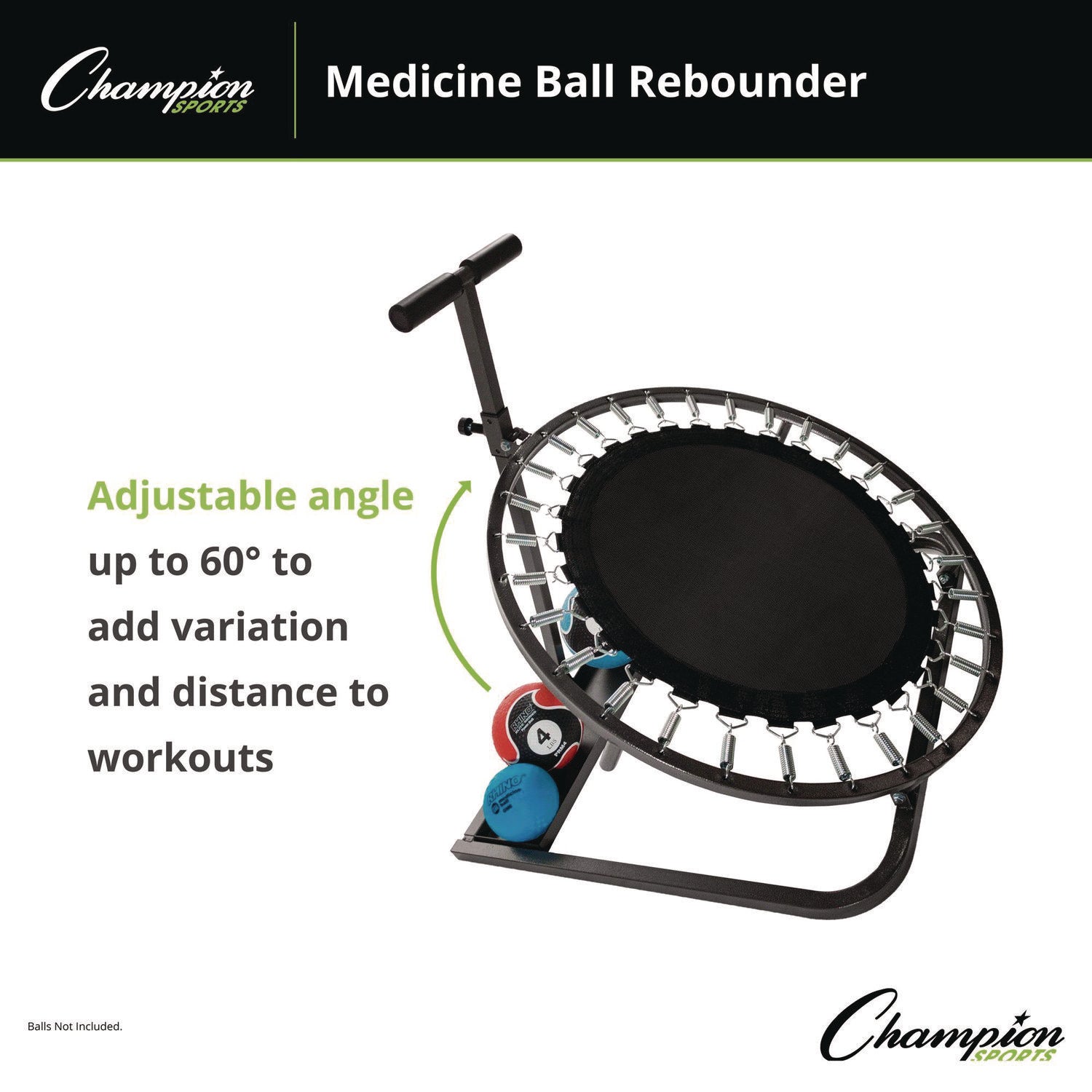 Champion Sports Medicine Ball Rebounder, 36" x 39", 28" dia