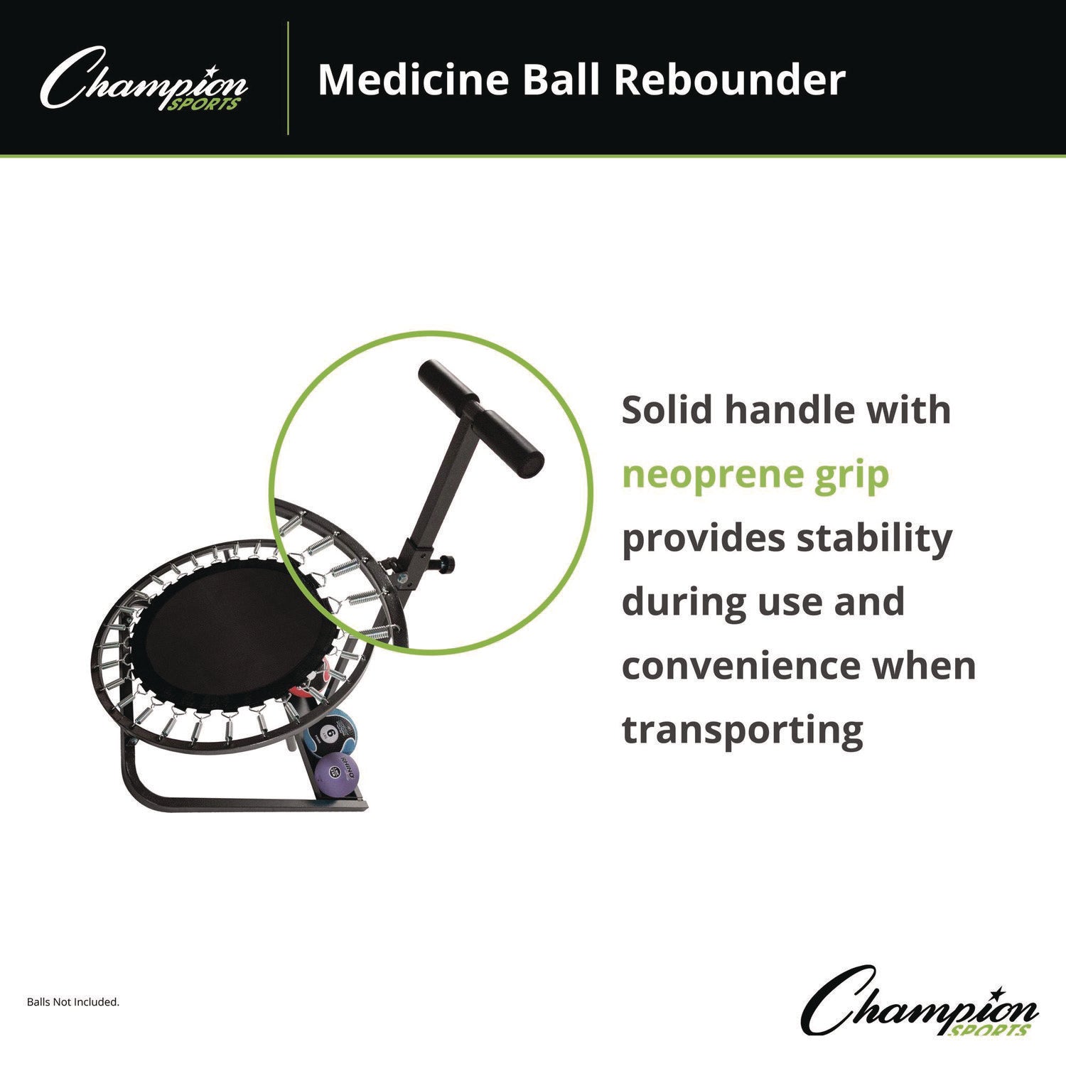 Champion Sports Medicine Ball Rebounder, 36" x 39", 28" dia
