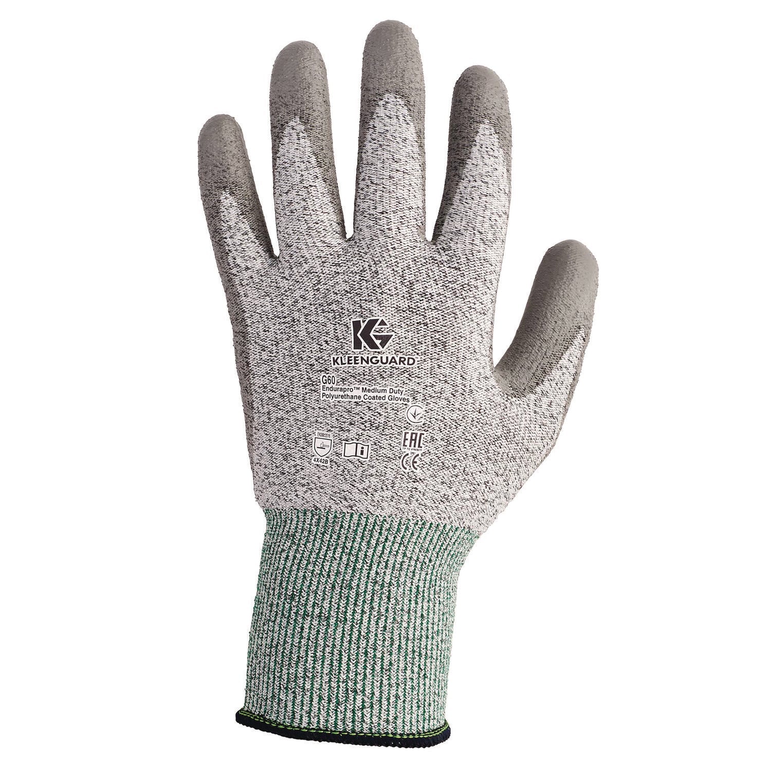 KleenGuard™ G60 Level 3 Economy Cut Resistant Gloves, Large, Gray/Salt and Pepper, 12 Pairs/Carton