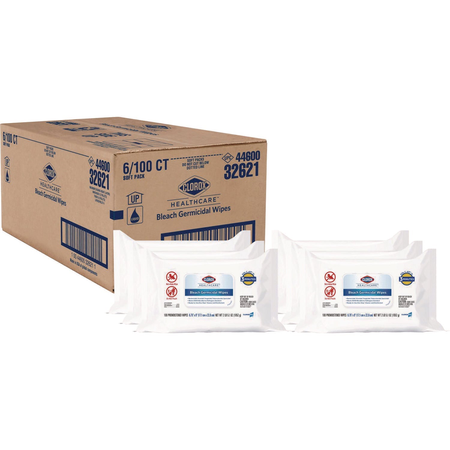 Bleach Germicidal Wipes | Clorox Healthcare