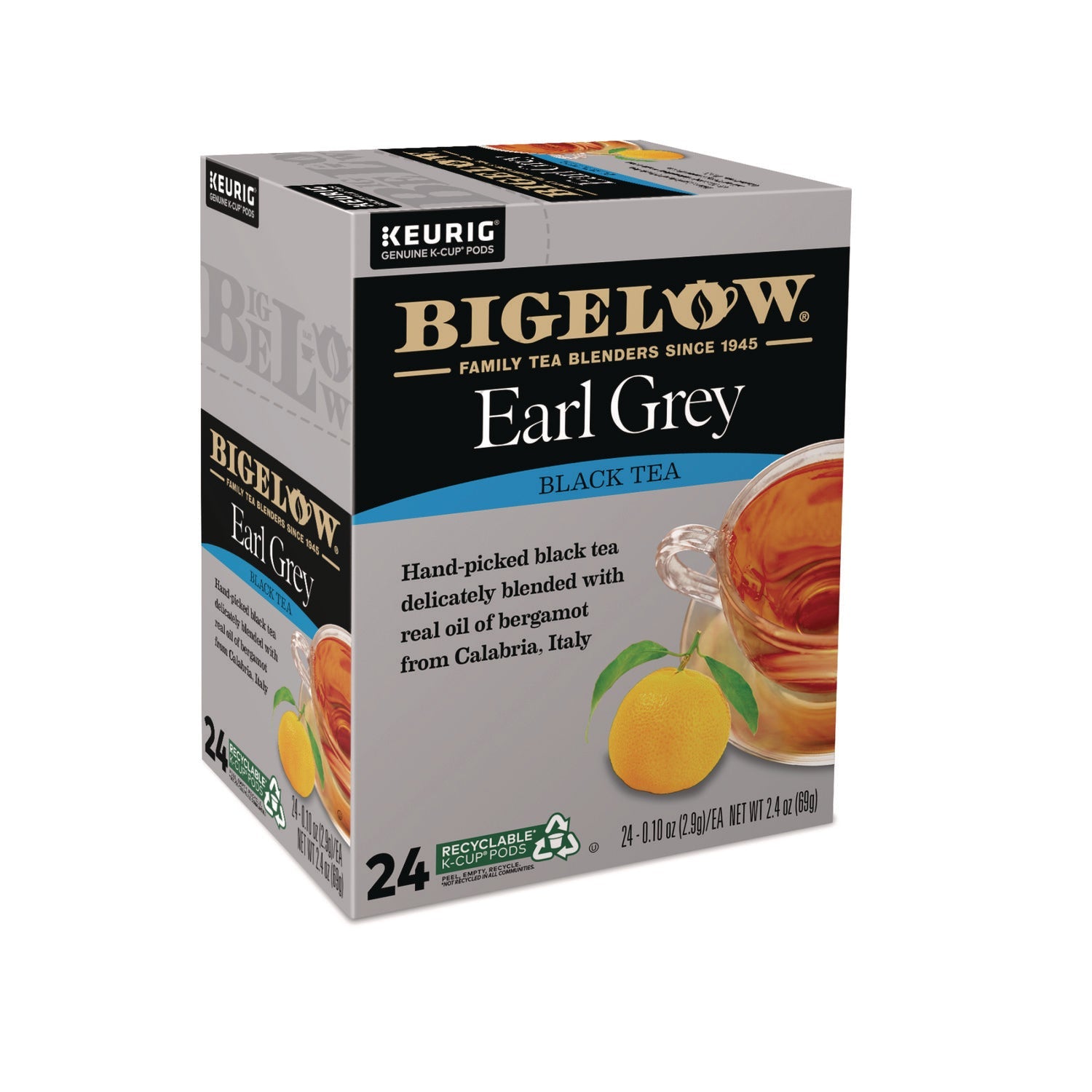 Bigelow® Earl Grey Tea K-Cup Pack, 24/box