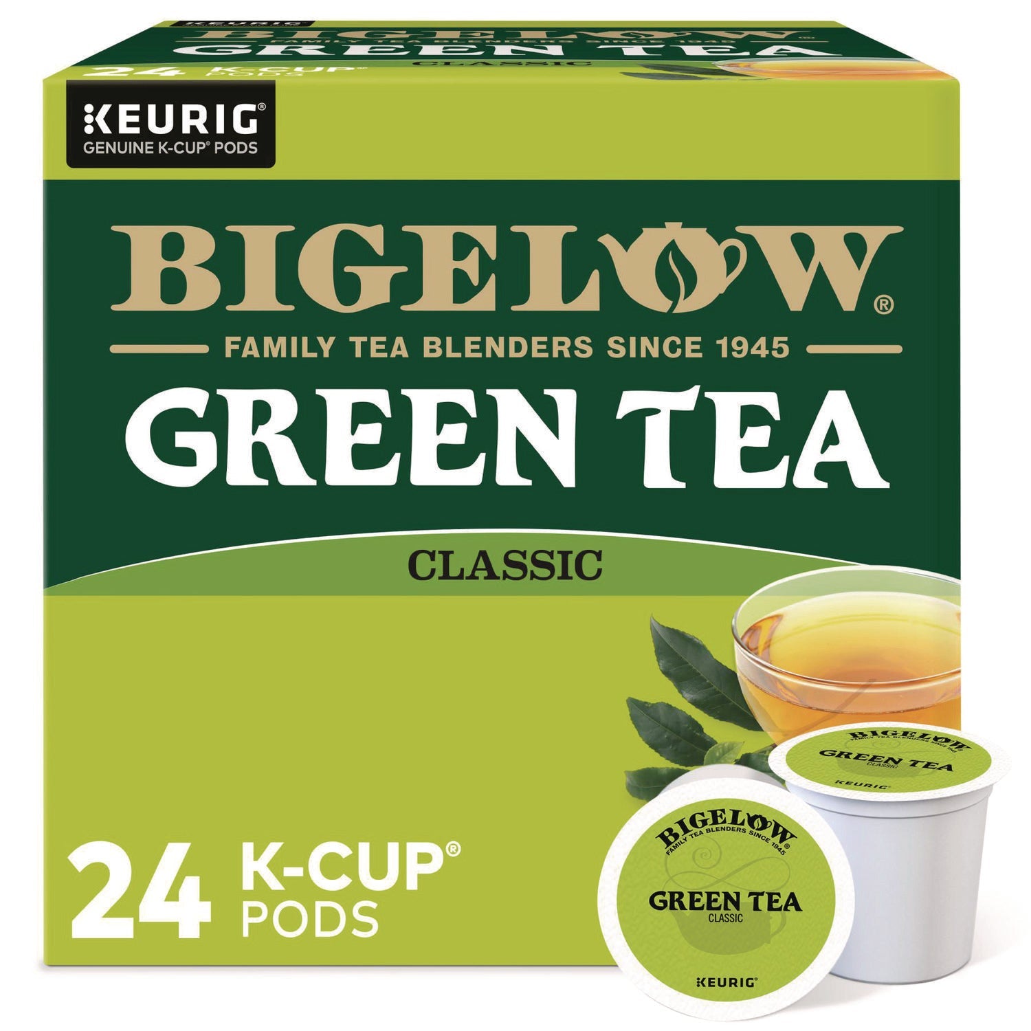 Bigelow® Green Tea K-Cup Pack, 24/box