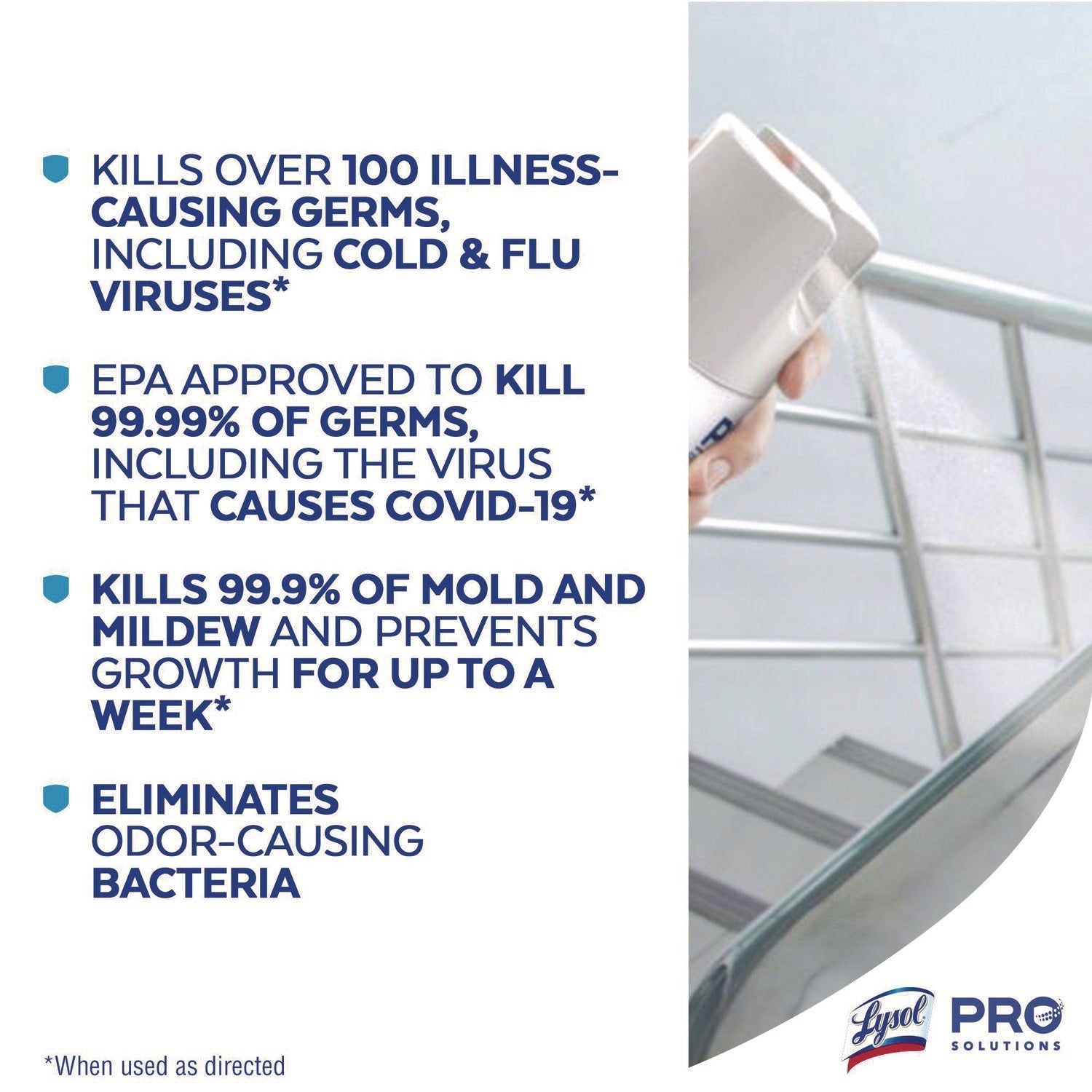 LYSOL® Brand Disinfectant Spray To Go, Crisp Linen Scent, 1.5 oz Aerosol Spray, 12/Carton