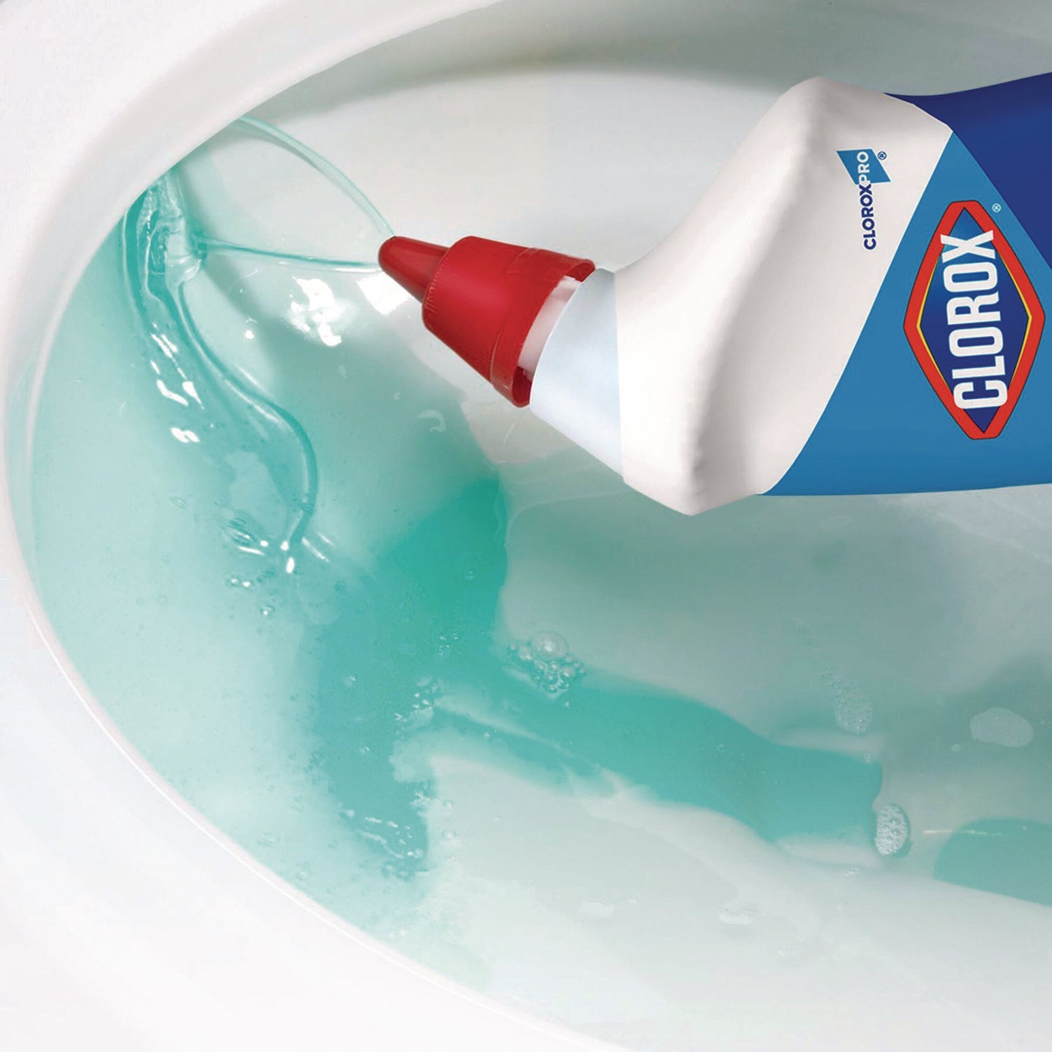 Clorox® Toilet Bowl Cleaner with Bleach, Fresh Scent, 24 oz Bottle