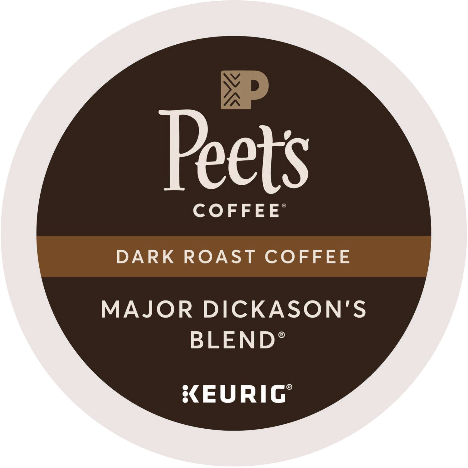 Peet's Coffee & Tea® Major Dickason's Blend K-Cups, 22/box
