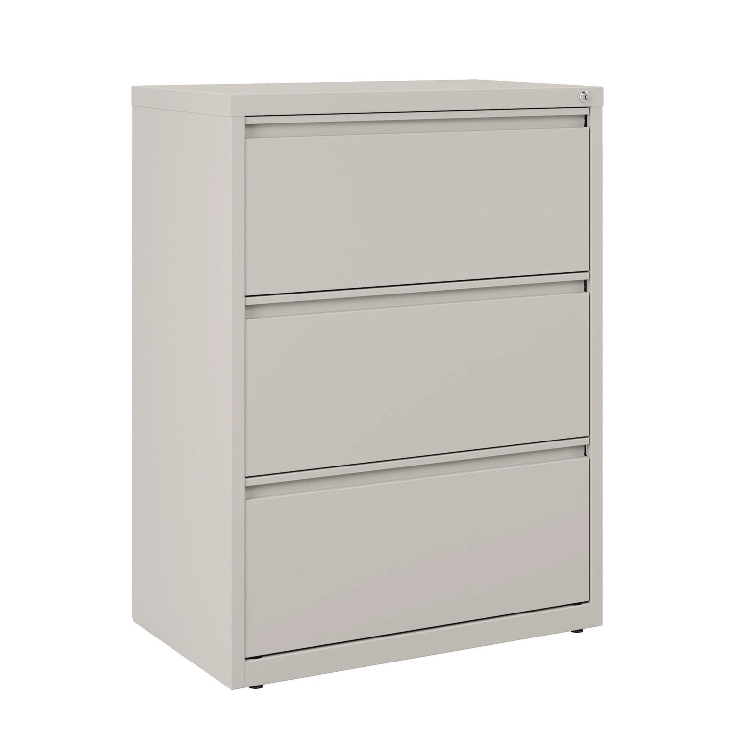 Alera® Lateral File, 3 Legal/Letter-Size File Drawers, Light Gray, 30" x 18.62" x 40.25"