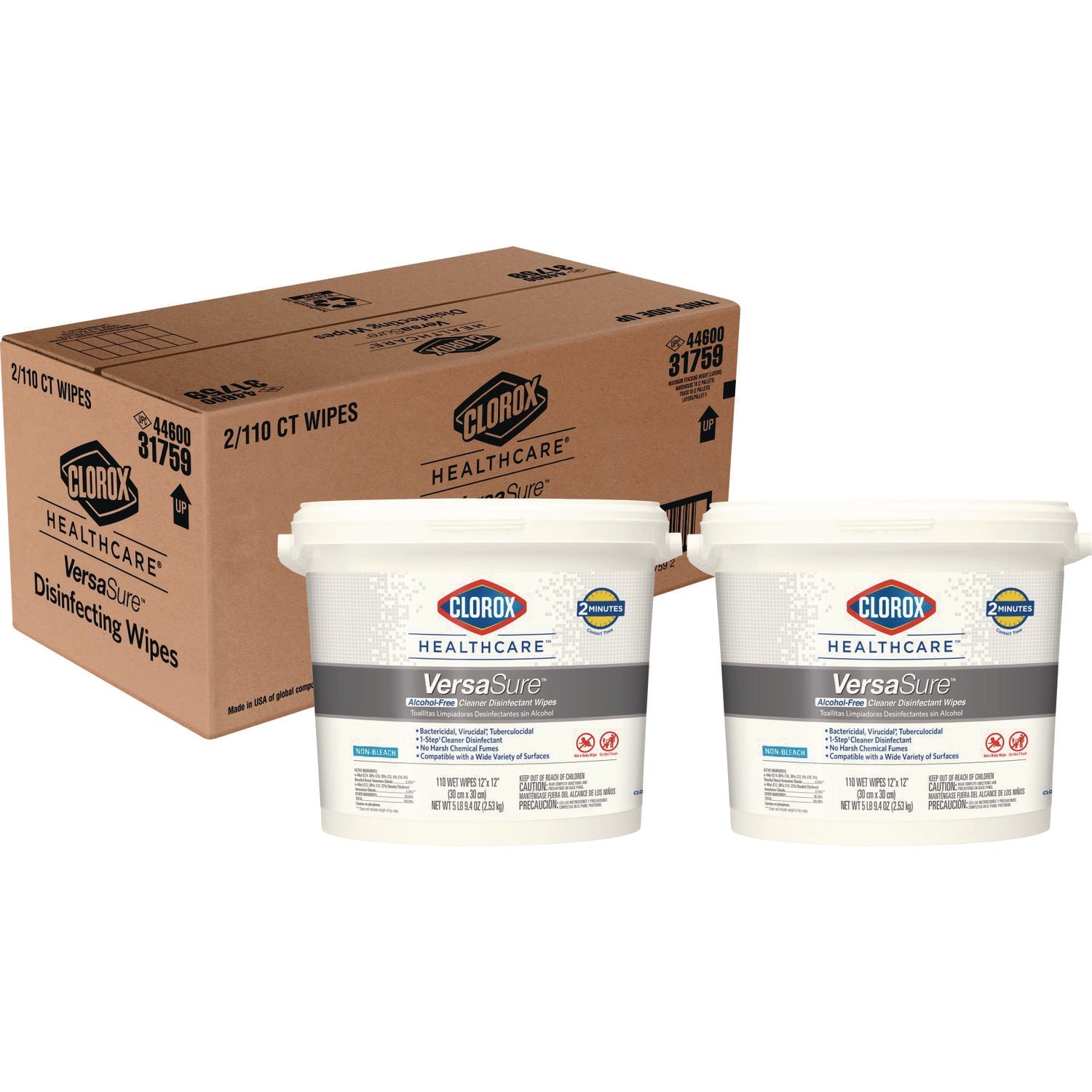 VersaSure Cleaner Disinfectant Wipes | Clorox