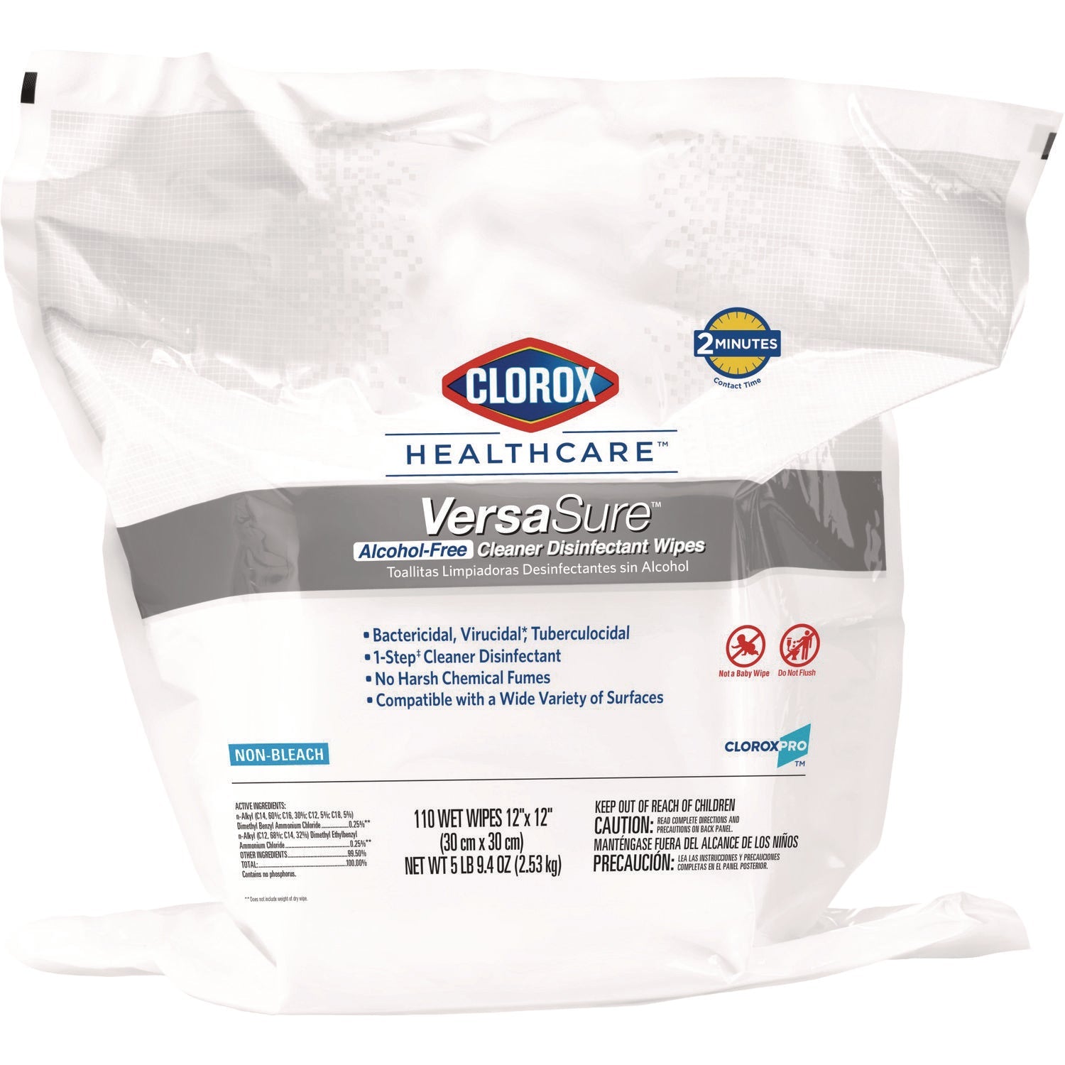 VersaSure Cleaner Disinfectant Wipes | 110/Pouch