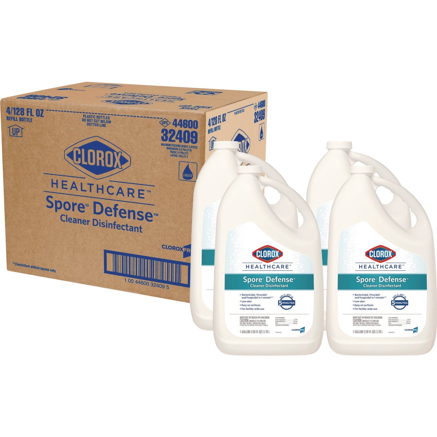 Spore Defense Cleaner Disinfectant | 1 Gal Refill