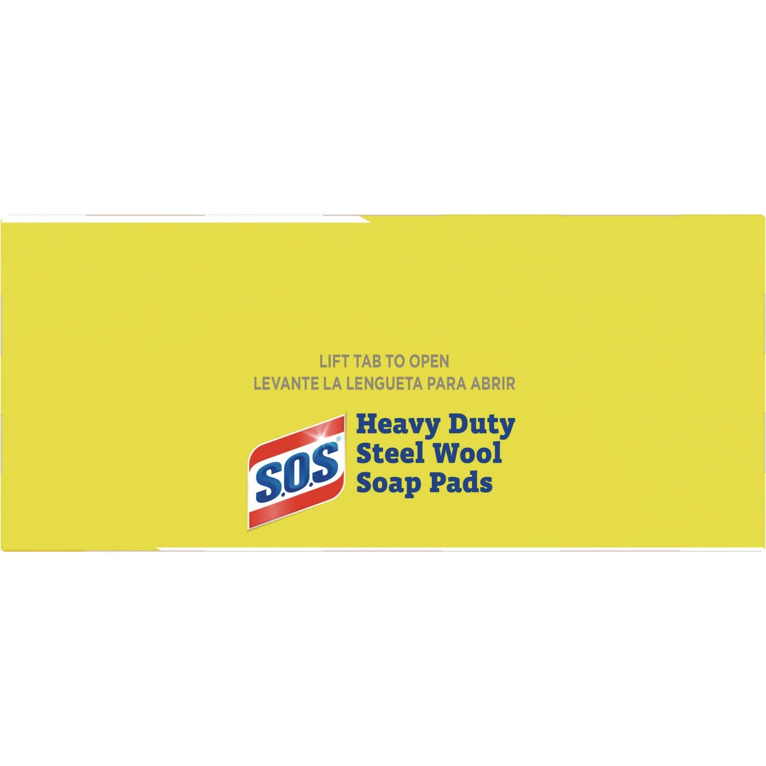 S.O.S.® Steel Wool Soap Pads, 2.4 x 3, Steel, 15 Pads/Box, 12 Boxes/Carton