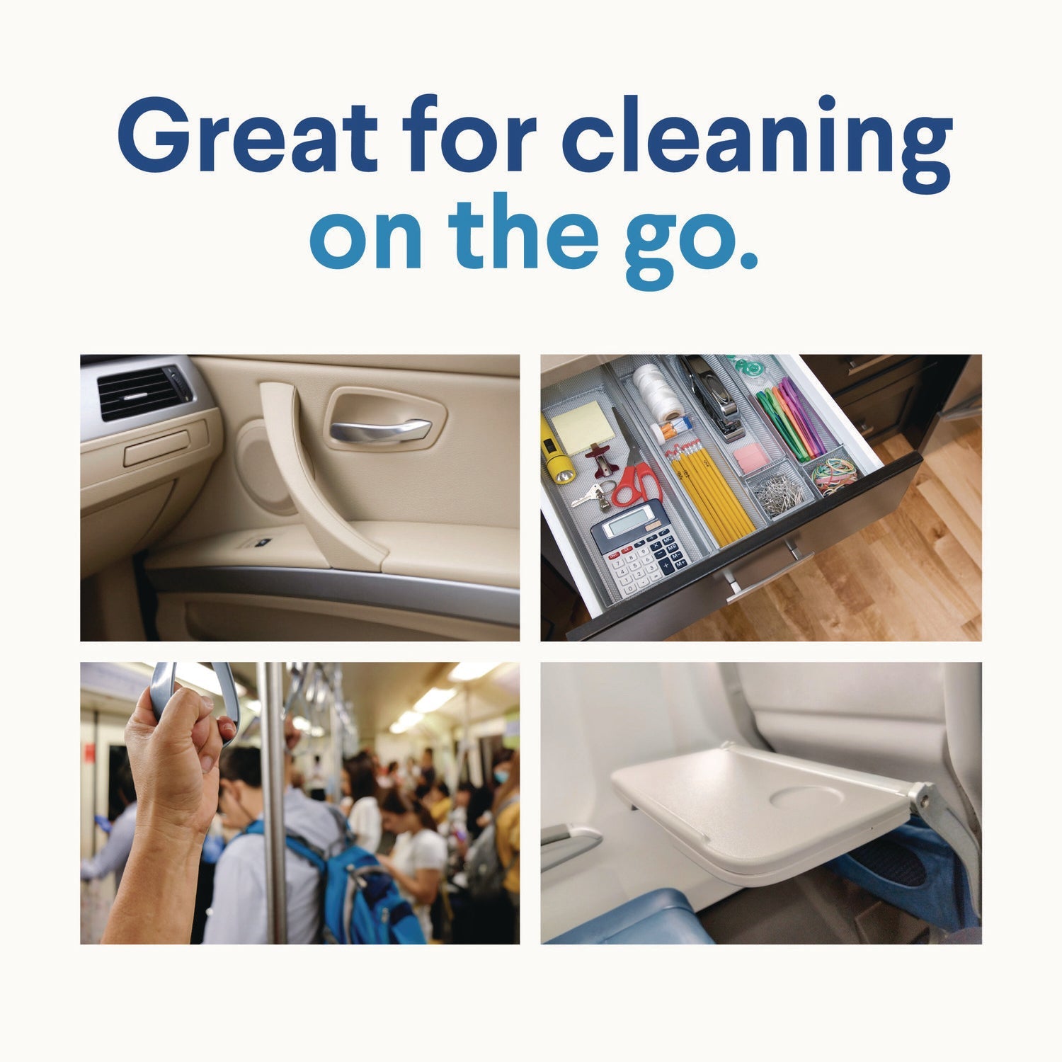 Clorox® Disinfecting Cleaning Wipes, Flex Pack, 1-Ply, 8 x 7, Lemon Scent, White, 75 Towels/Box