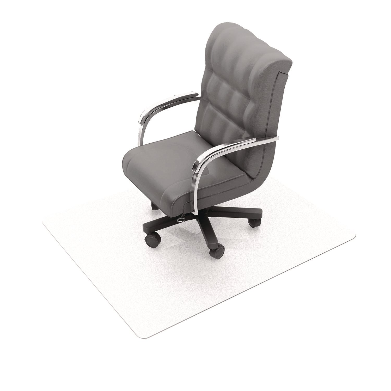 Floortex® Cleartex Ultimat Polycarbonate Chair Mat For Low/medium Pile Carpet, 48 X 60, Clear