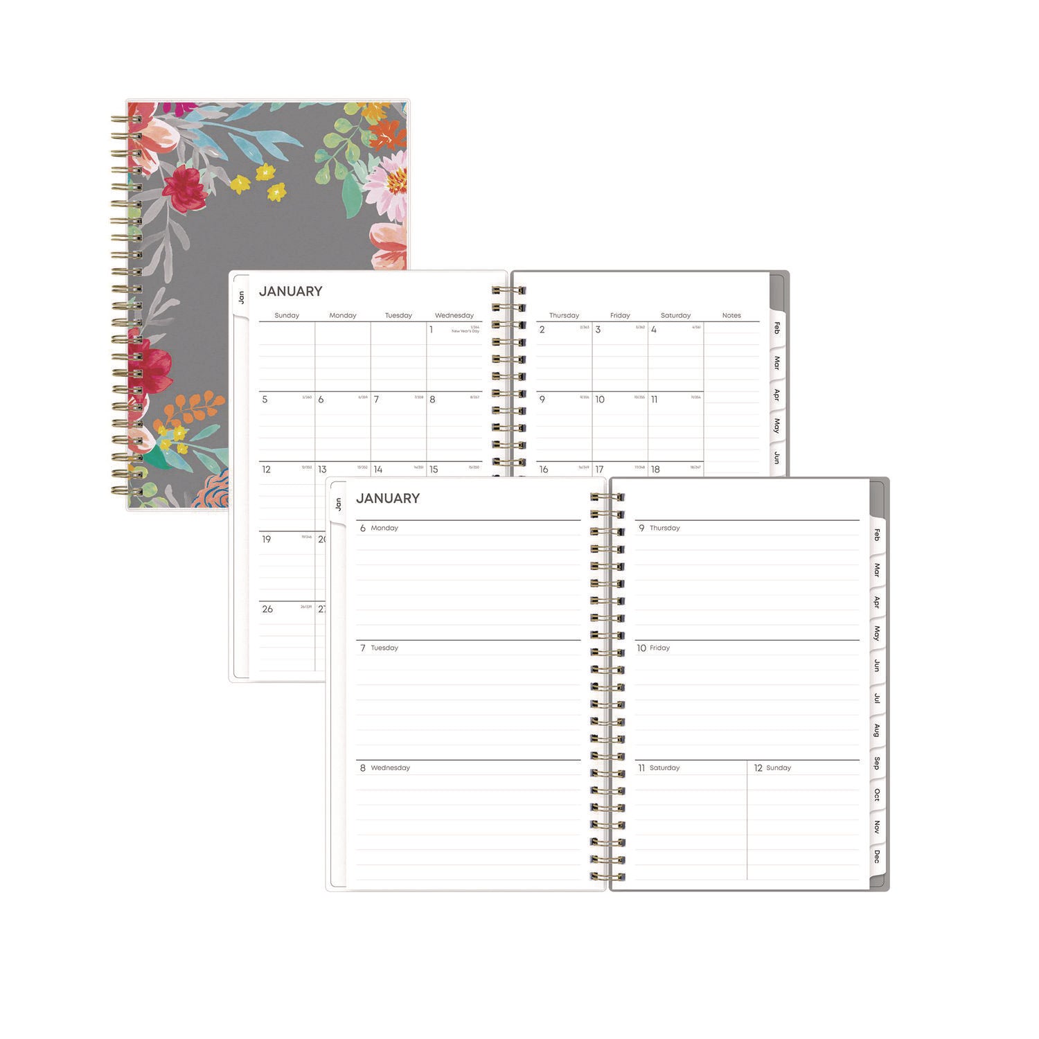 Sophie Frosted Weekly/Monthly Planner | 2025 | 8x5