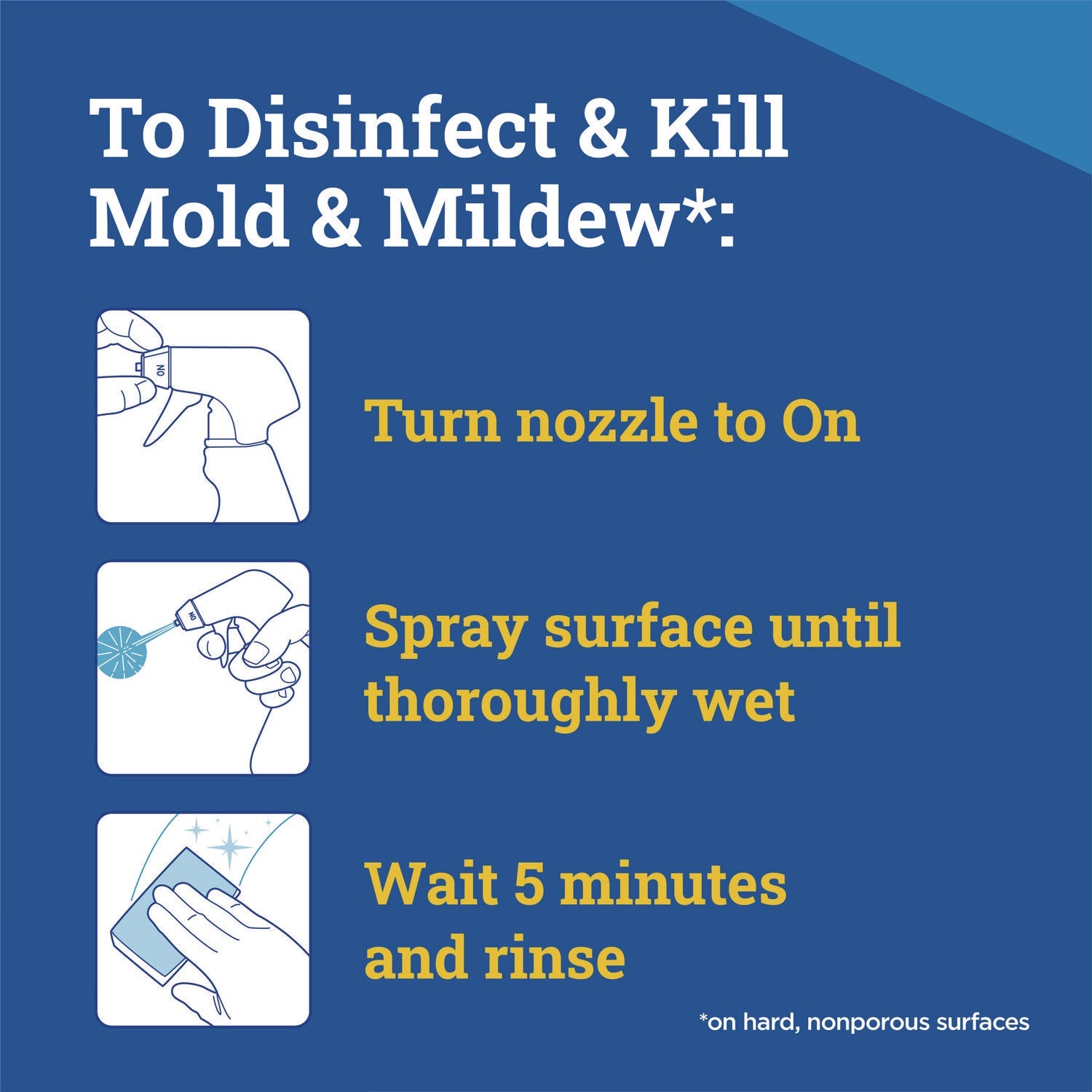 Tilex® CloroxPro Disinfecting Instant Mold and Mildew Remover, 128 oz Refill Bottle, 4/Carton