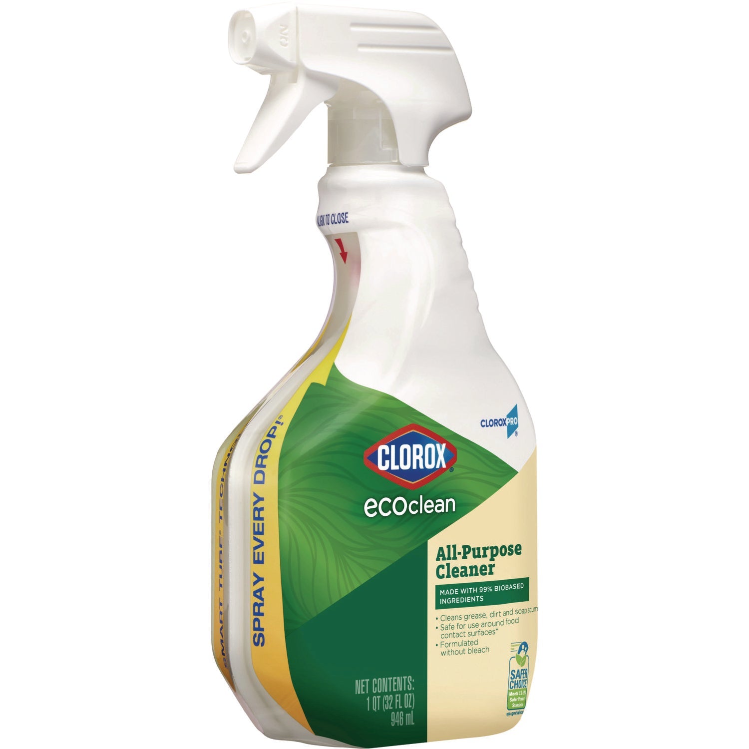 Clorox® Clorox Pro EcoClean All-Purpose Cleaner, Unscented, 32 oz Spray Bottle, 9/Carton