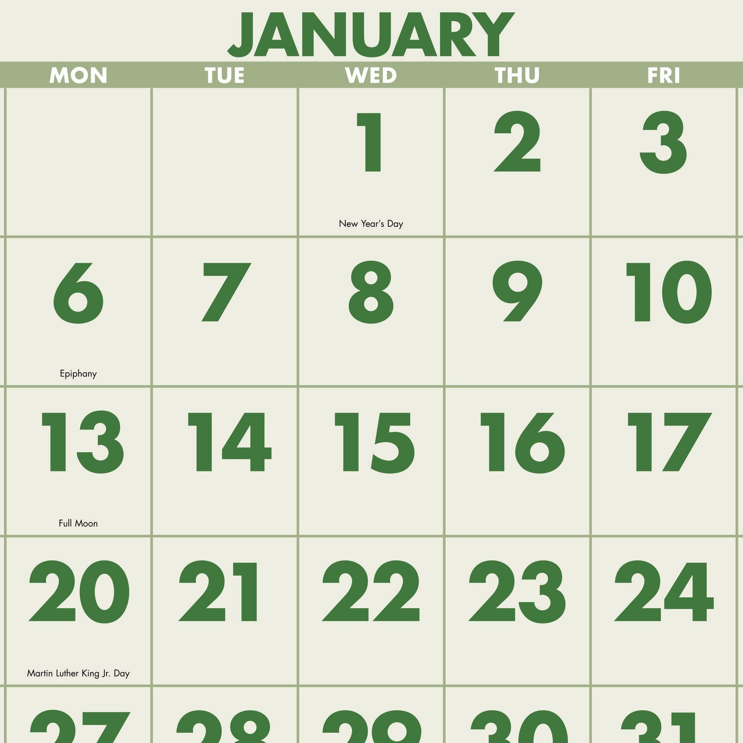 AT-A-GLANCE® Scenic Three-Month Wall Calendar, Landscape Photography, 12 x 27, White Sheets, 14-Month: Dec 2024 to Jan 2026