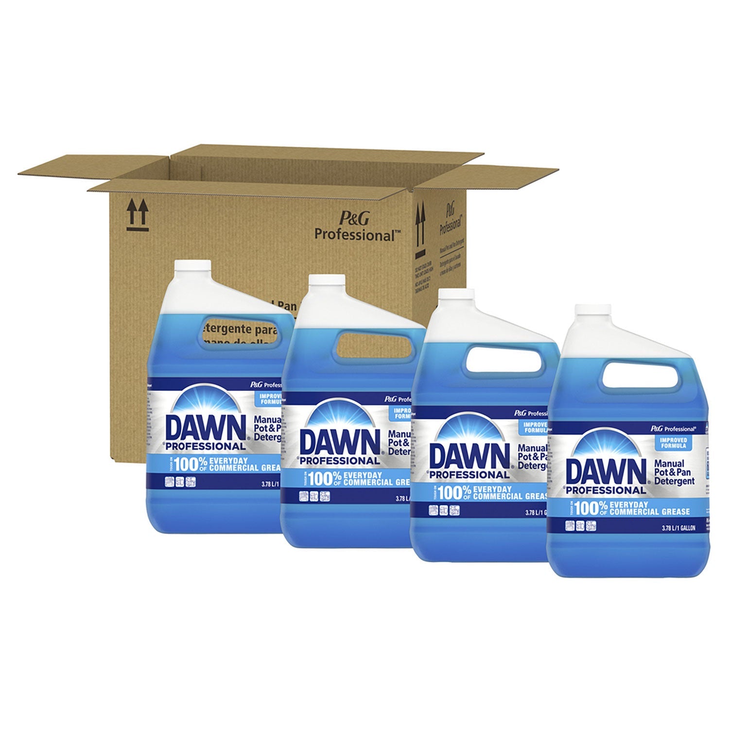 Dawn® Professional Manual Pot/pan Dish Detergent, Original, 4/carton