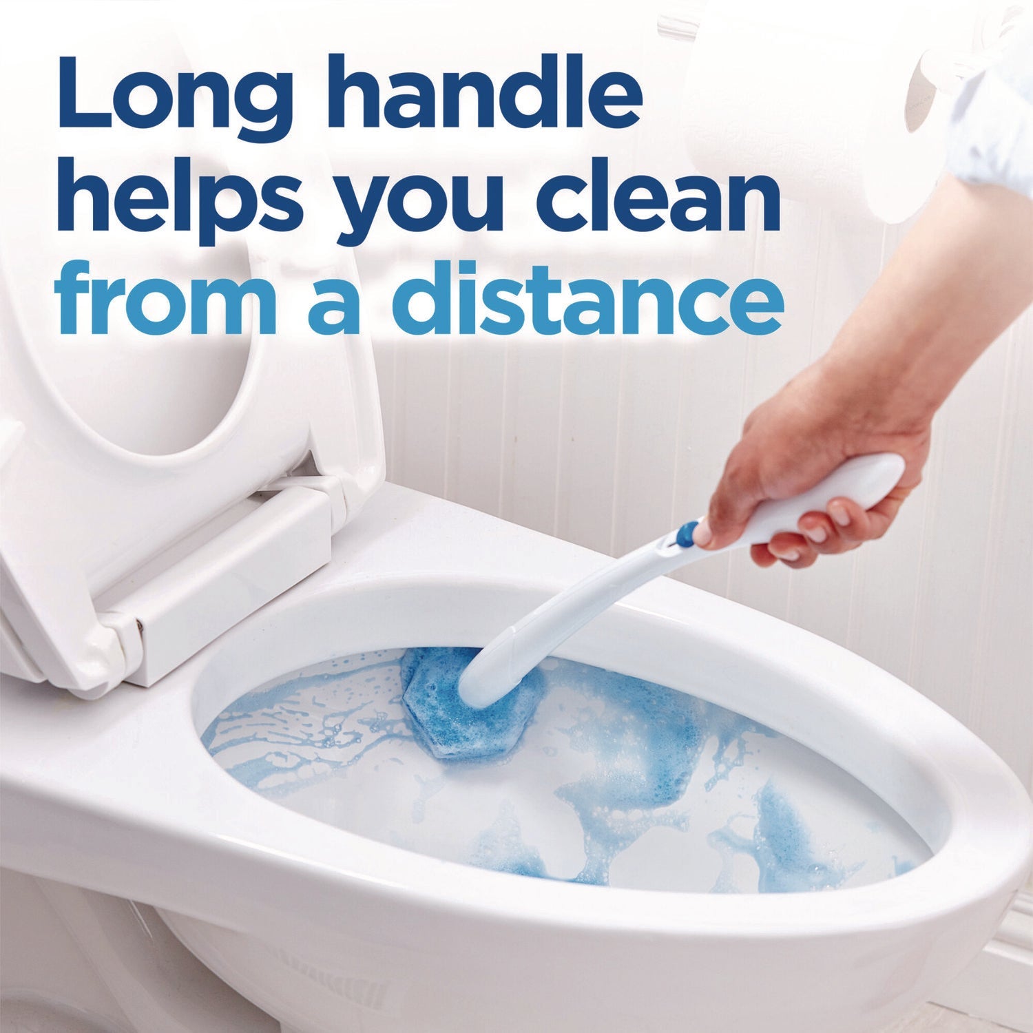 Clorox® Toiletwand Disposable Toilet Cleaning System: Handle, Caddy And Refills, White