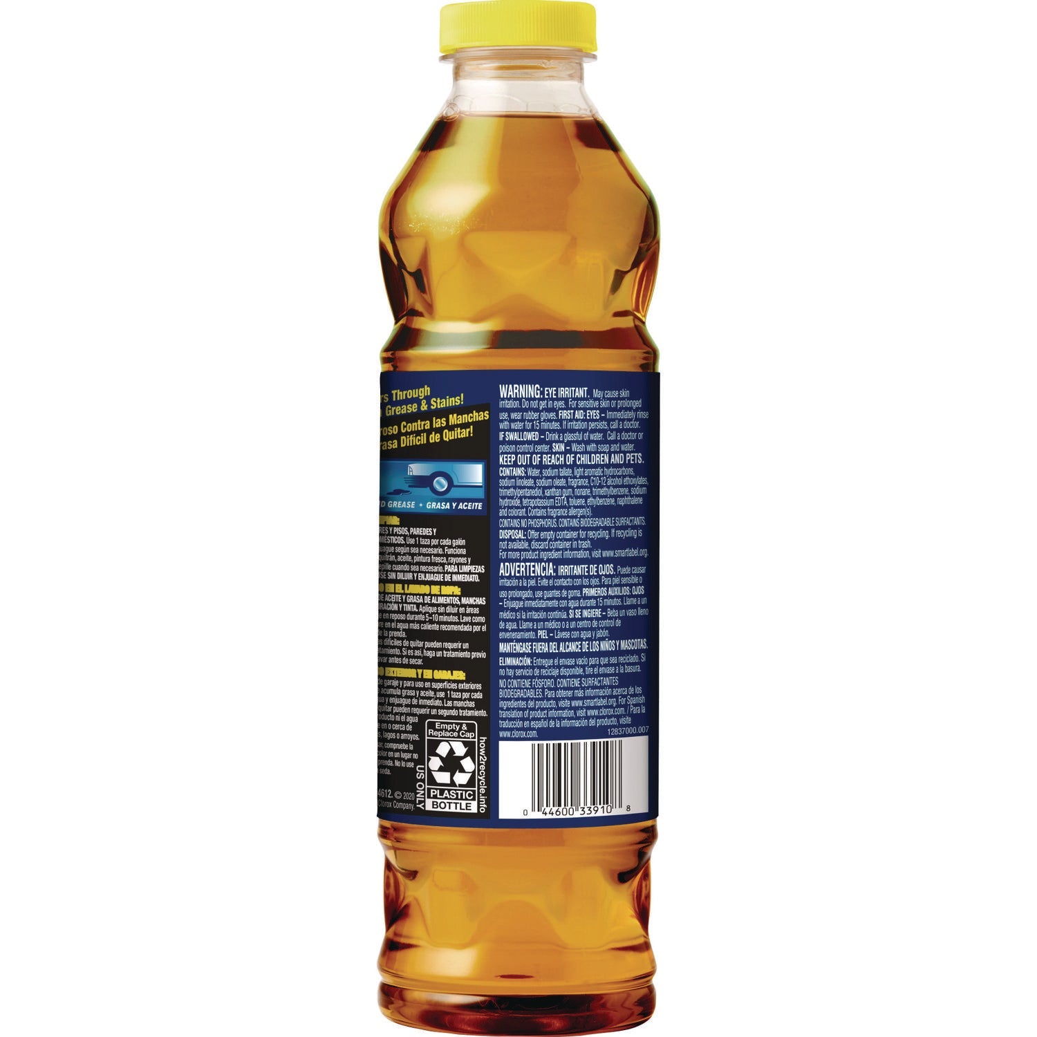 Lestoil® Heavy Duty Multi-Purpose Cleaner, Pine, 28 Oz Bottle, 12/carton