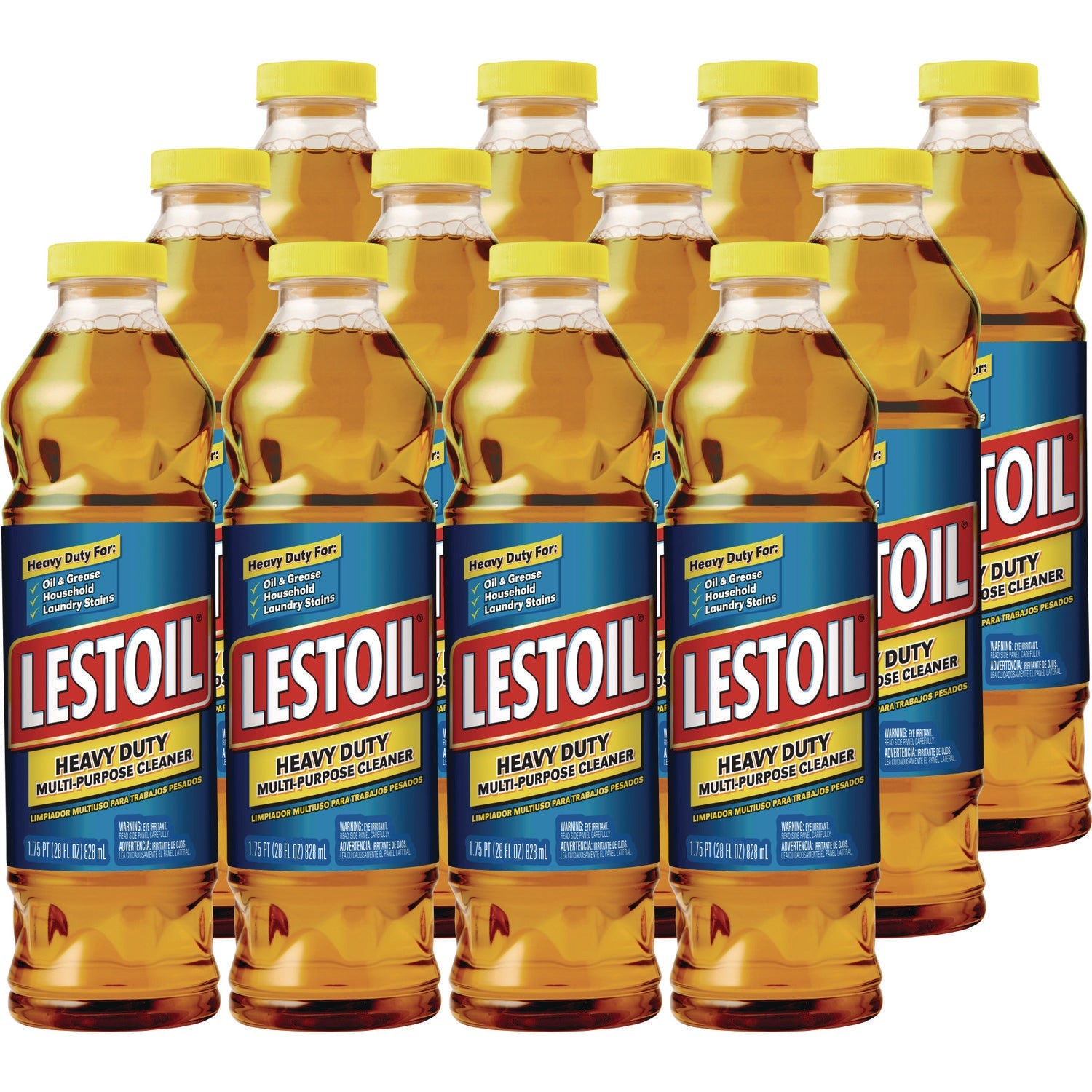 Lestoil® Heavy Duty Multi-Purpose Cleaner, Pine, 28 Oz Bottle, 12/carton