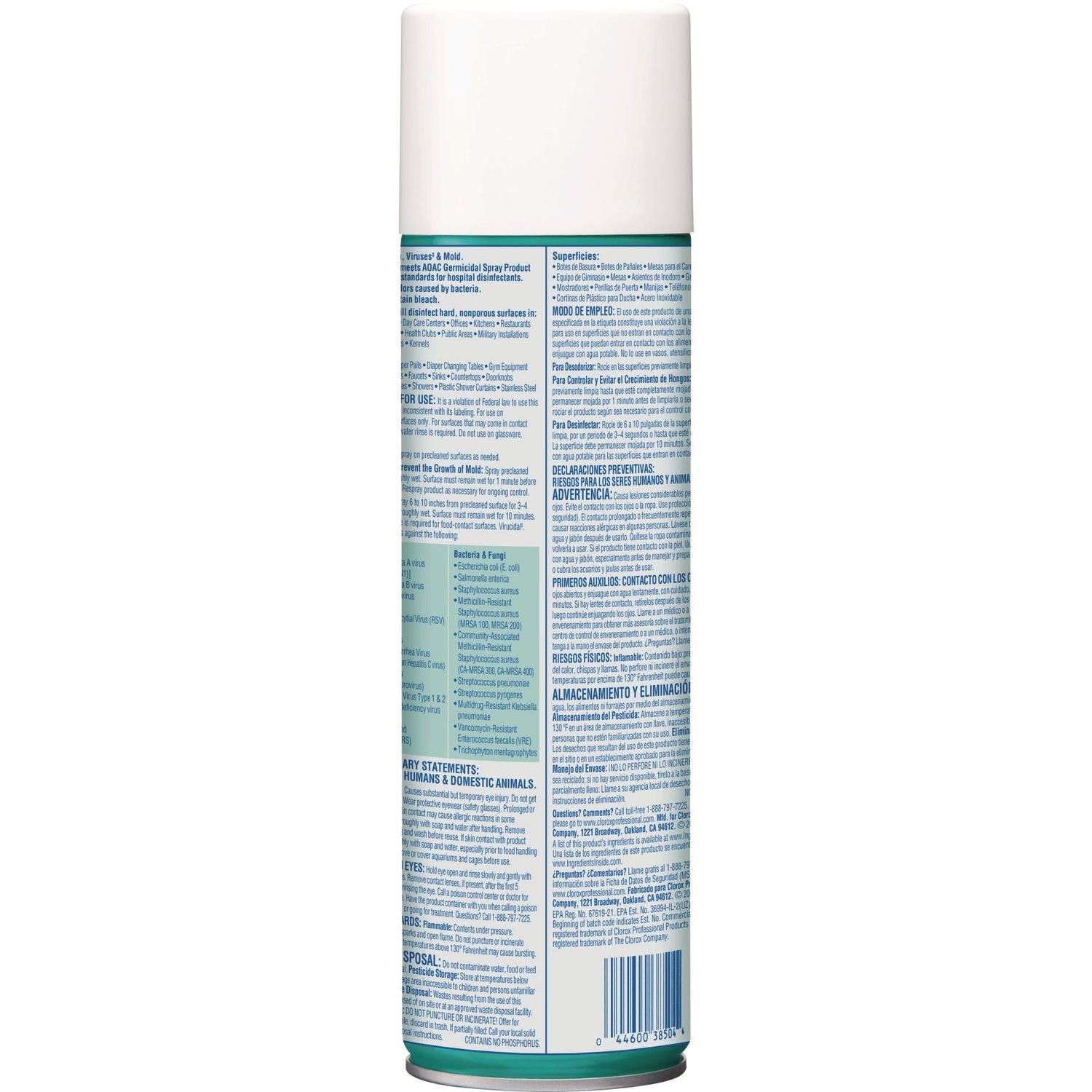 Clorox® Disinfecting Spray, Fresh, 19 Oz Aerosol Spray