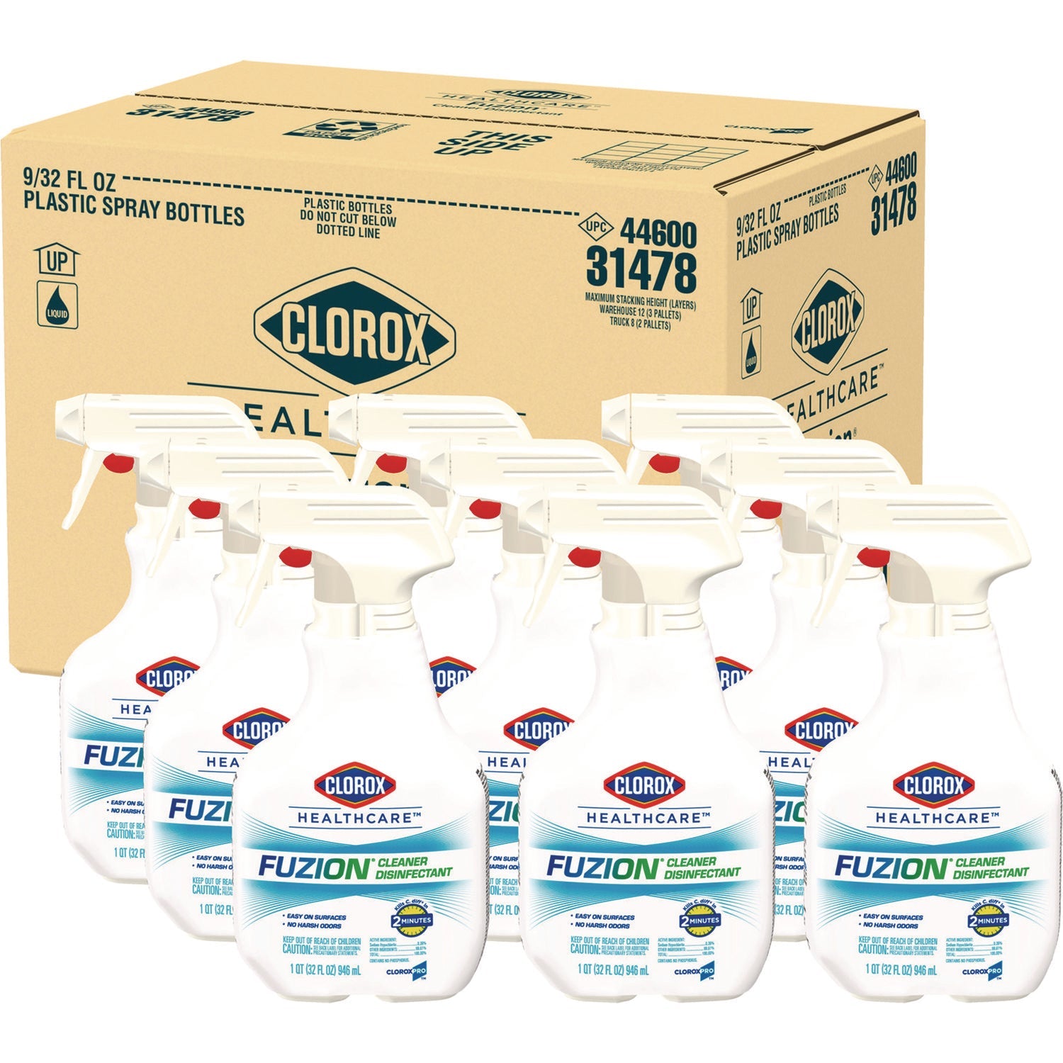 Fuzion Cleaner Disinfectant | Unscented, 32oz