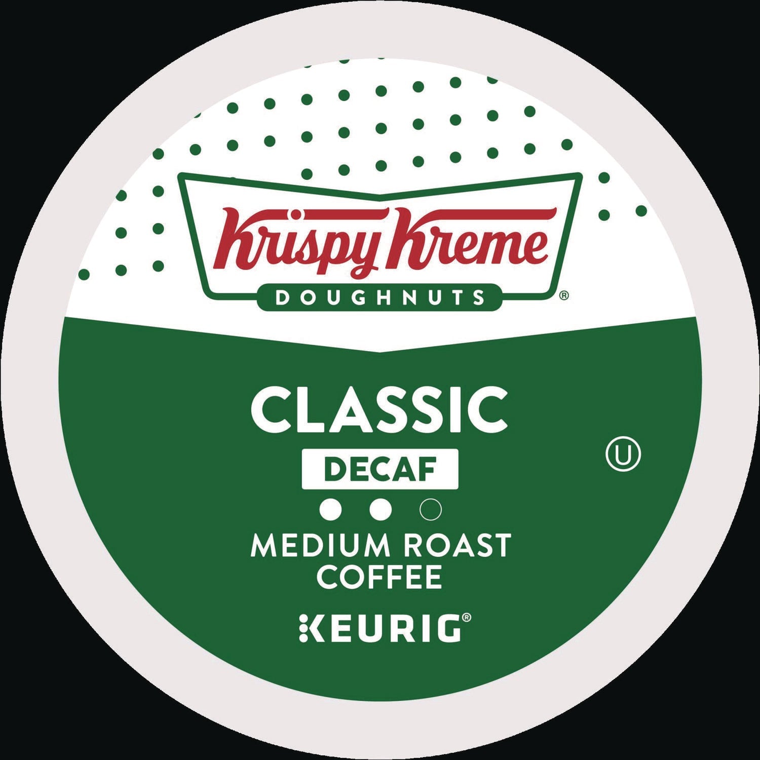 Krispy Kreme Doughnuts® Classic Decaf Coffee K-Cups, Medium Roast, 24/box