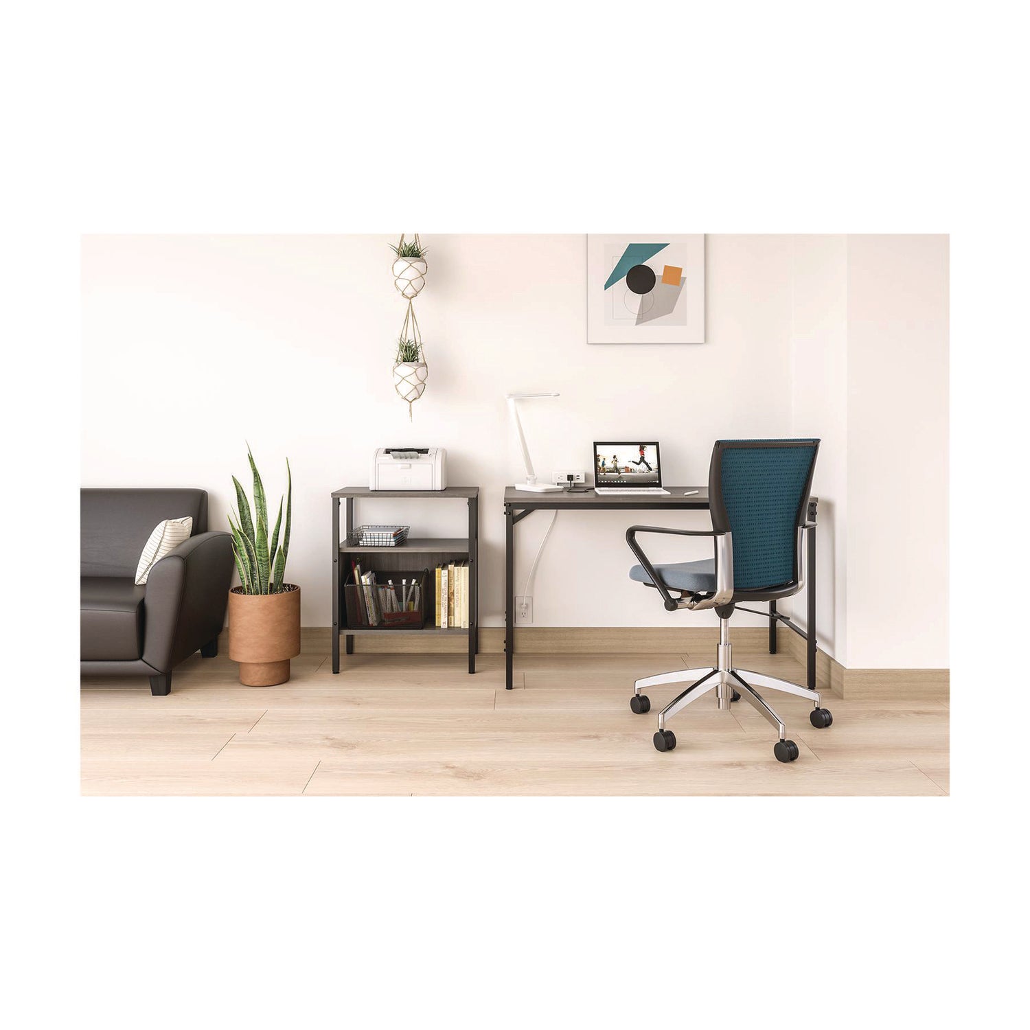 Safco® Onyx Mesh Desktop Tub File, Letter Files, 12.5" X 13.75" X 9.5", Black