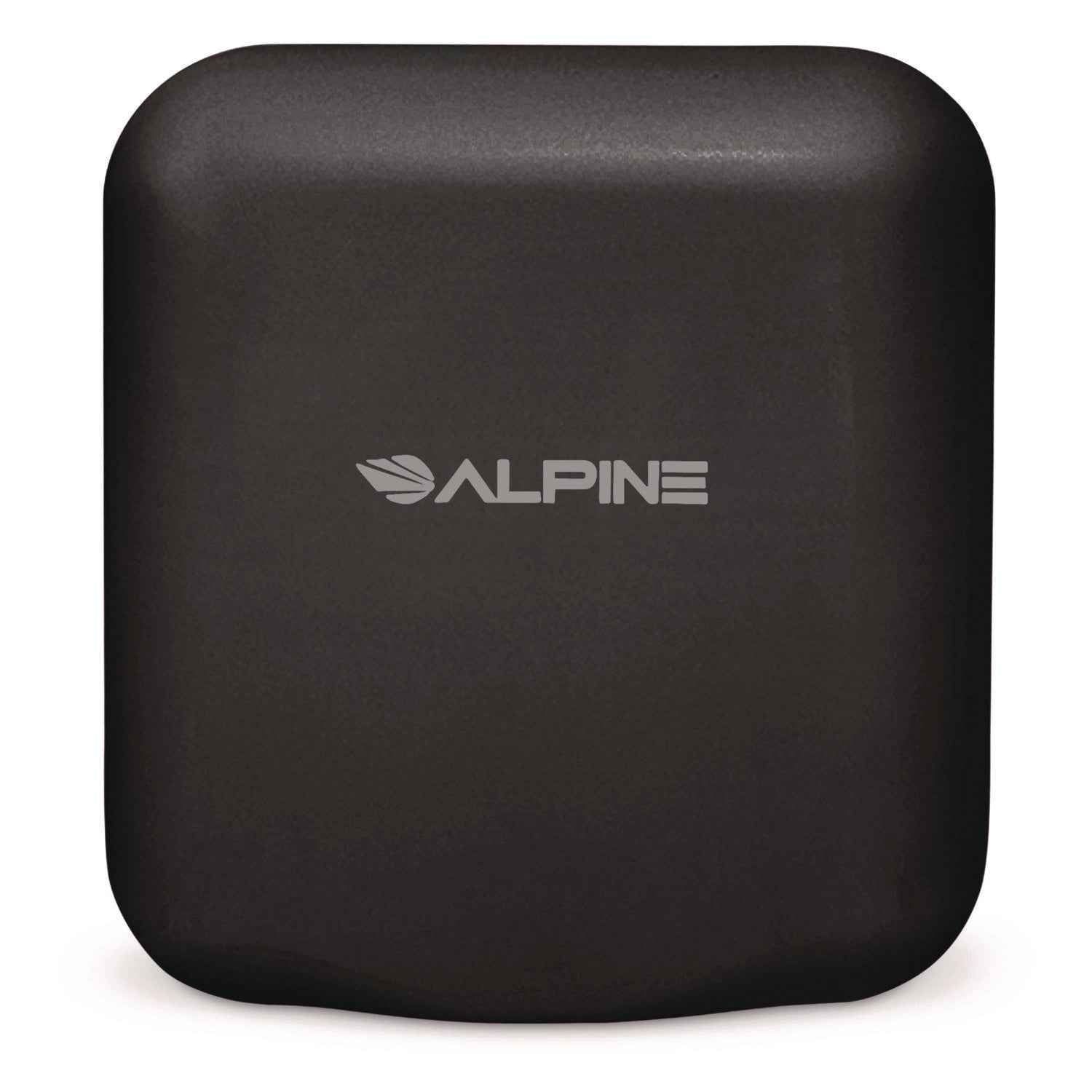 Alpine Industries Hemlock Commercial Automatic 120V Hand Dryer, 6.69 x 11.41 x 12.31, Stainless Steel, Black