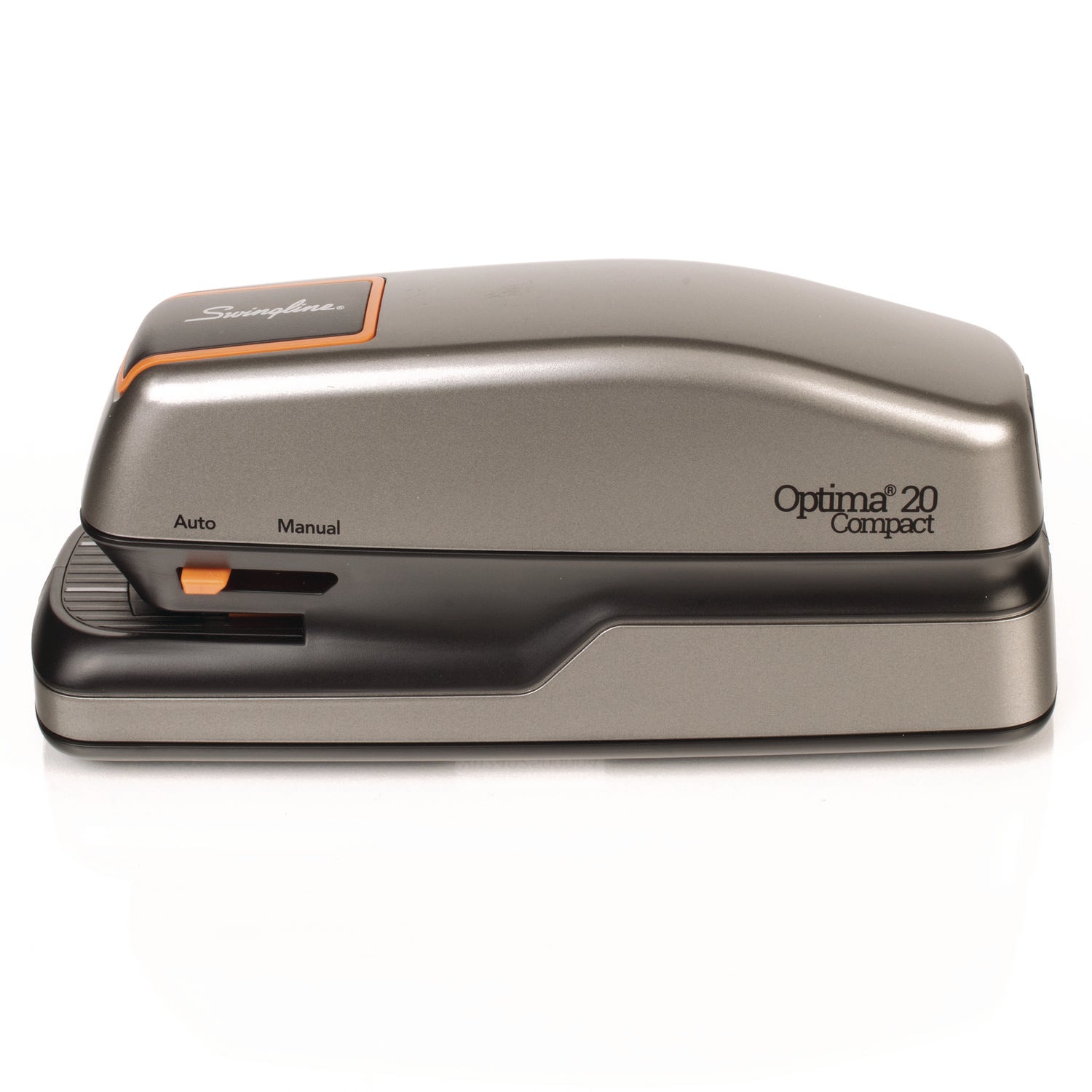 Swingline® Optima Grip Electric Stapler, 20-Sheet Capacity, Black/silver