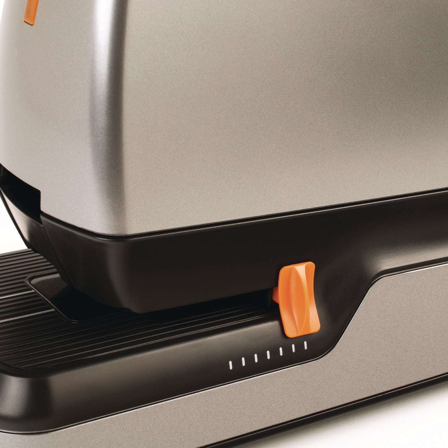 Swingline® Optima 60 Electric Stapler, 60-Sheet Capacity, Silver/Black/Orange