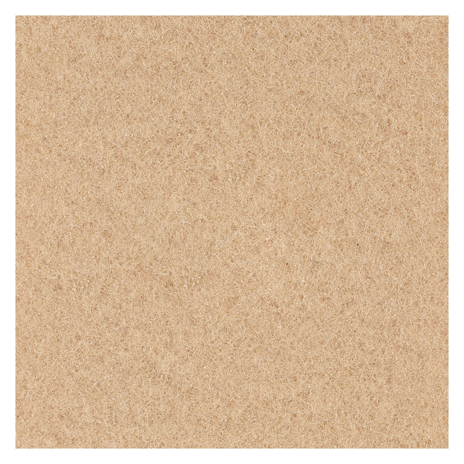 Boardwalk® Burnishing Floor Pads, 19" Diameter, Tan, 5/carton
