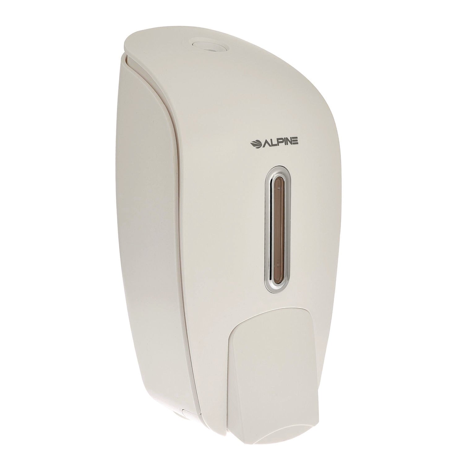 Alpine Industries Surface Mounted Soap and Hand Sanitizer Dispenser, 27 oz, 4.1 x 4.6 x 9.6, White - Bloom Skins