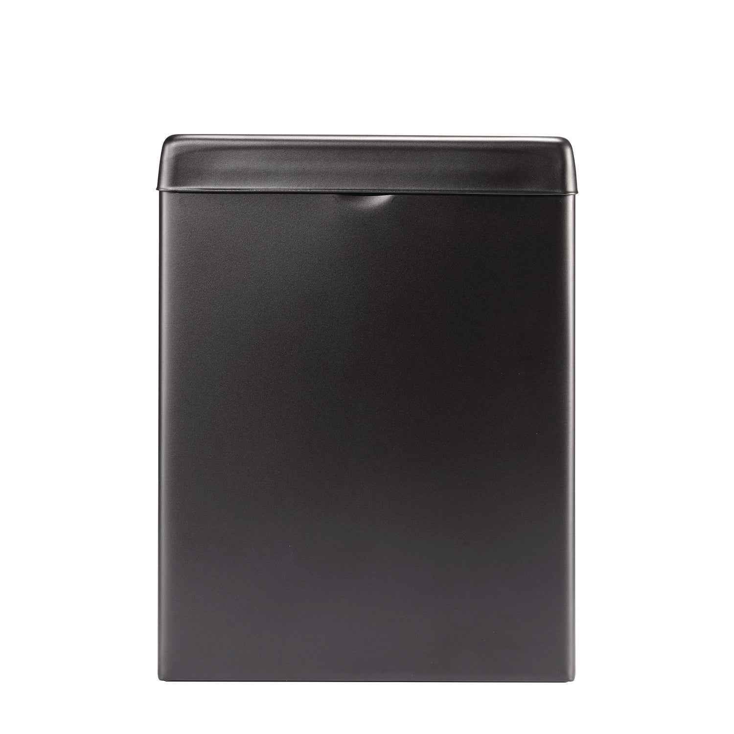 Alpine Industries Stainless Steel Wall-Mounted Sanitary Napkin Receptacle, Black