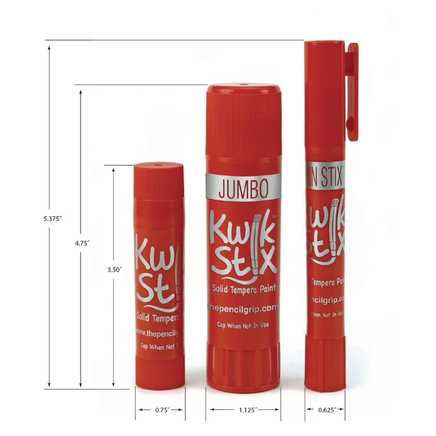 TPG Creations™ Kwik Stix Tempera Paint Set, 12 Assorted Classic Colors, 144/Pack, 2 Packs/Carton - Bloom Skins