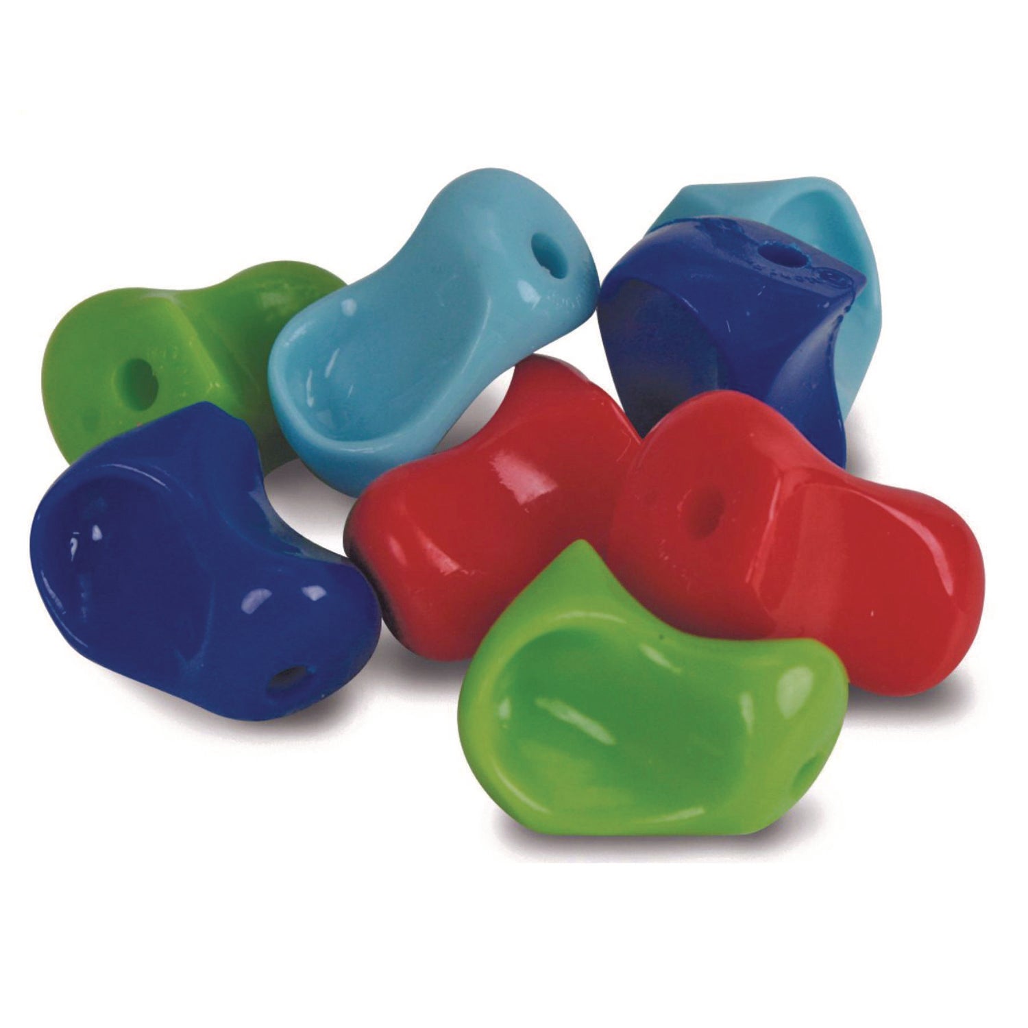 TPG Creations™ Pinch Pencil Grip, 1" Long, Assorted Colors, 100/Carton