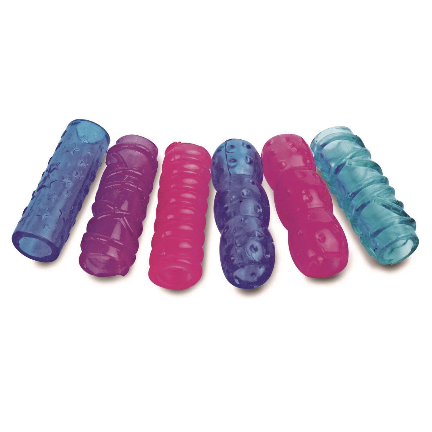 TPG Creations™ Extreme Gel Grip, 1.3" Long, Assorted Colors, 600/Carton