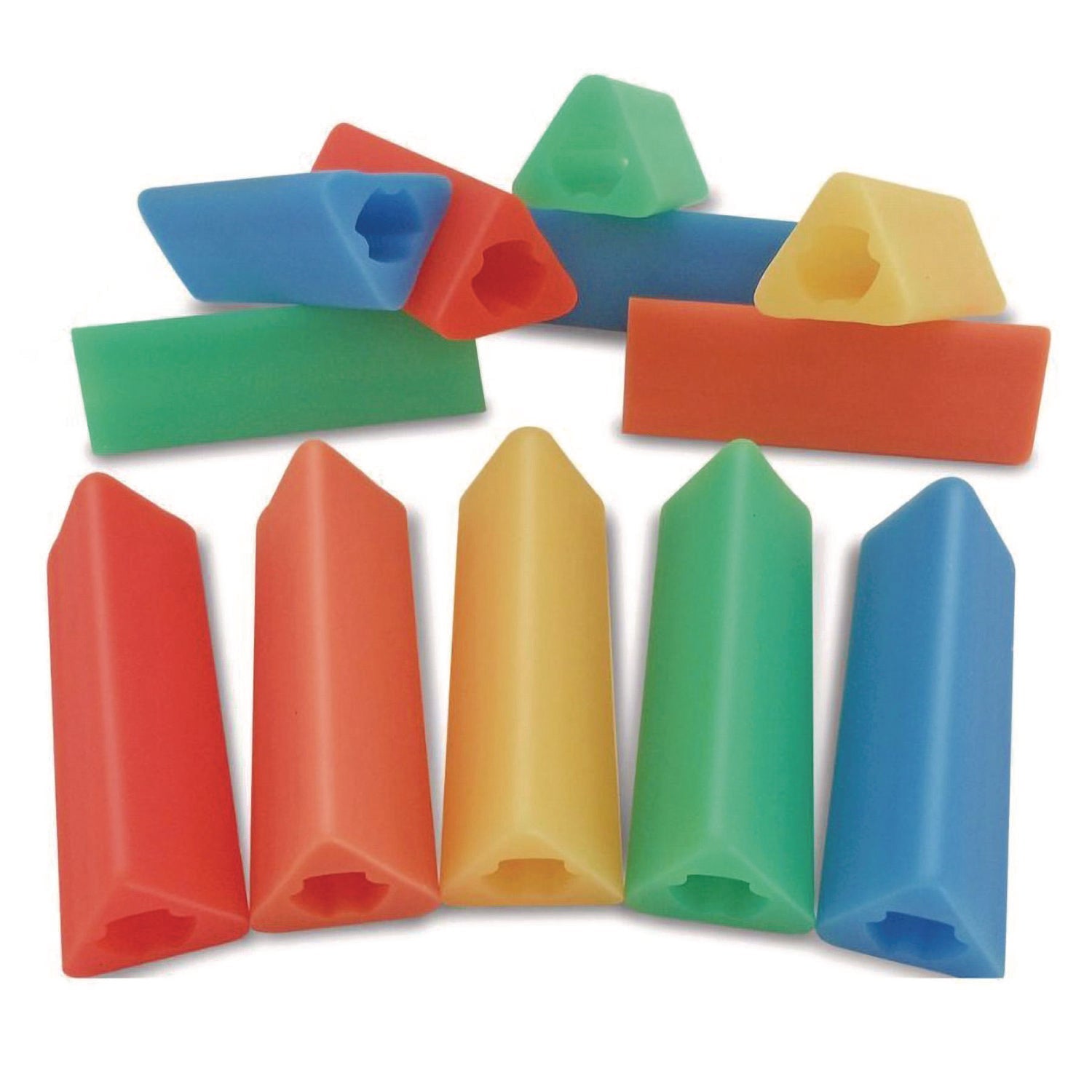 TPG Creations™ Triangle Grip, 1.75" Long, Assorted Colors, 600/Carton
