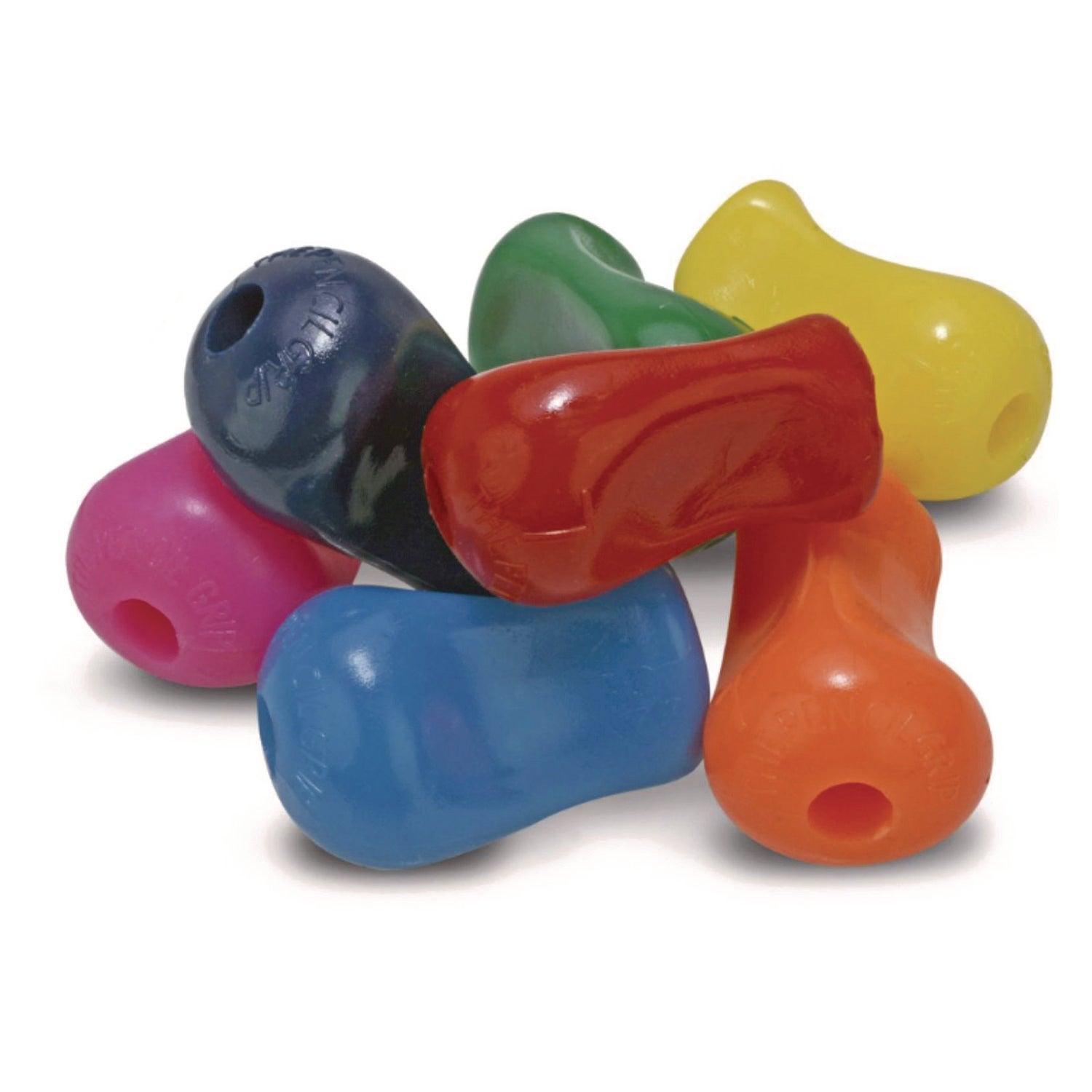 TPG Creations™ Original Pencil Grip, 1" Long, Assorted Colors, 72/Carton
