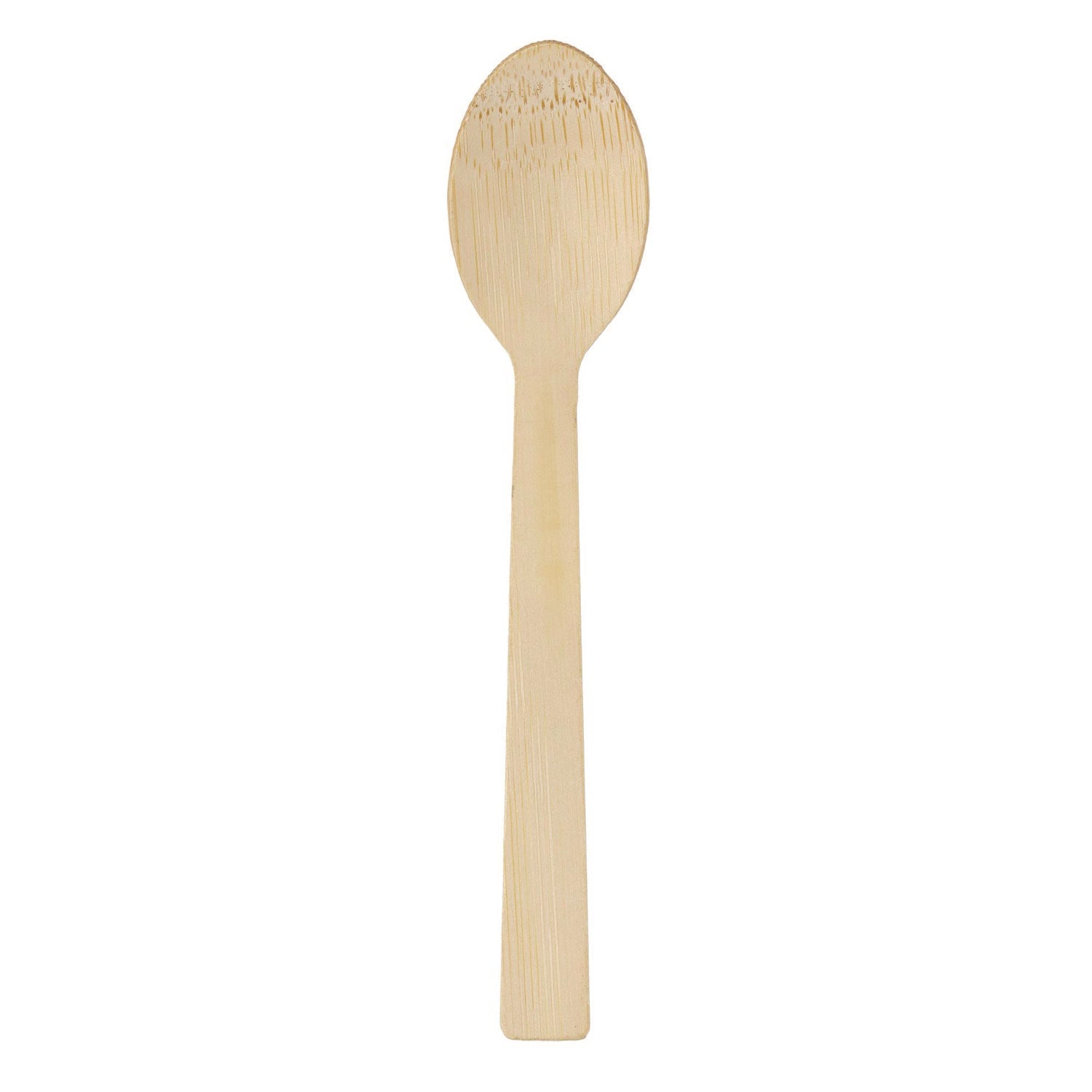 Dixie® Bamboo Cutlery, Mediumweight Spoon, Paper, Light Golden, 100/Pack, 10 Packs/Carton